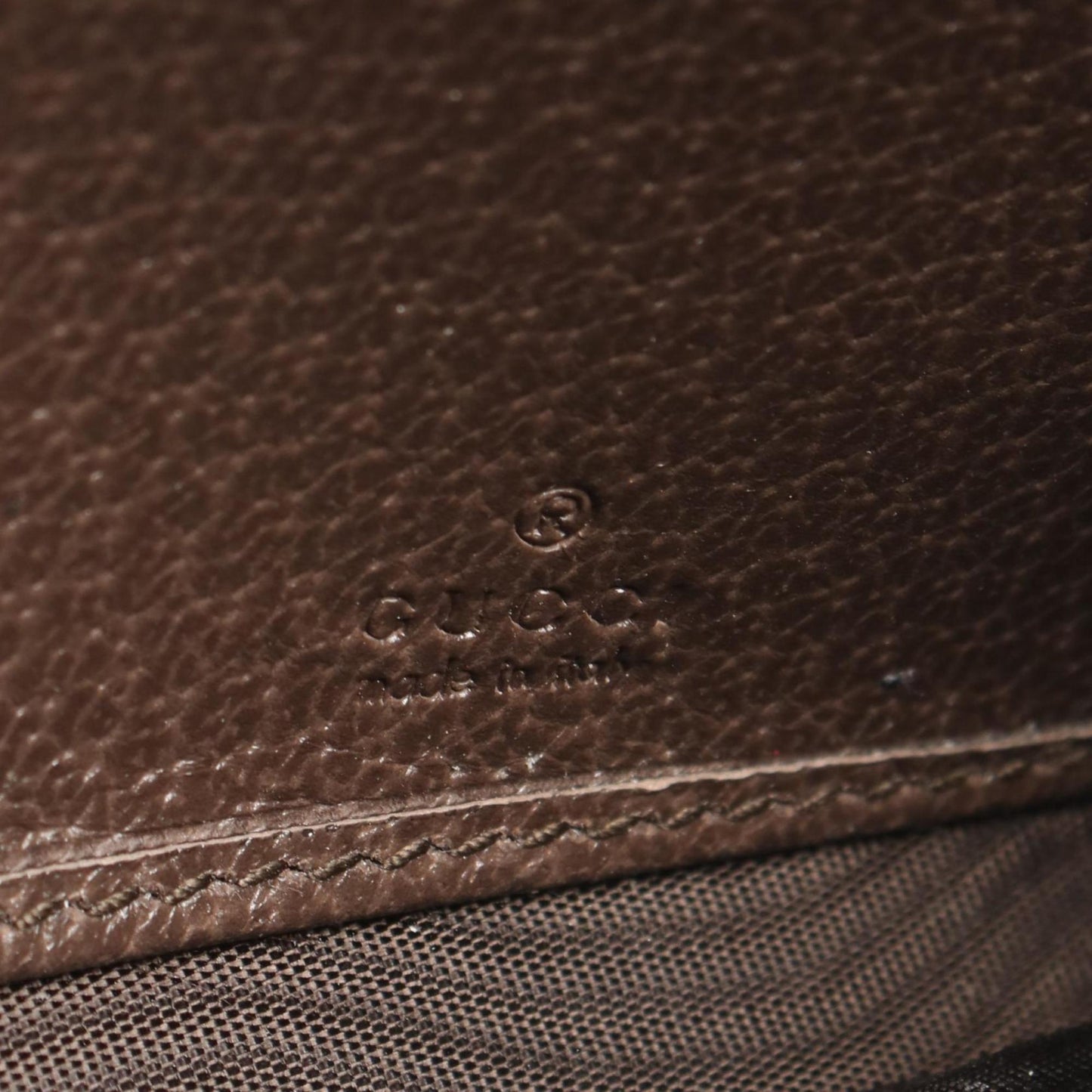 Gucci Beige Brown Multi-Color Gg Supreme Leather Long Wallet (Bi-Fold) ( )