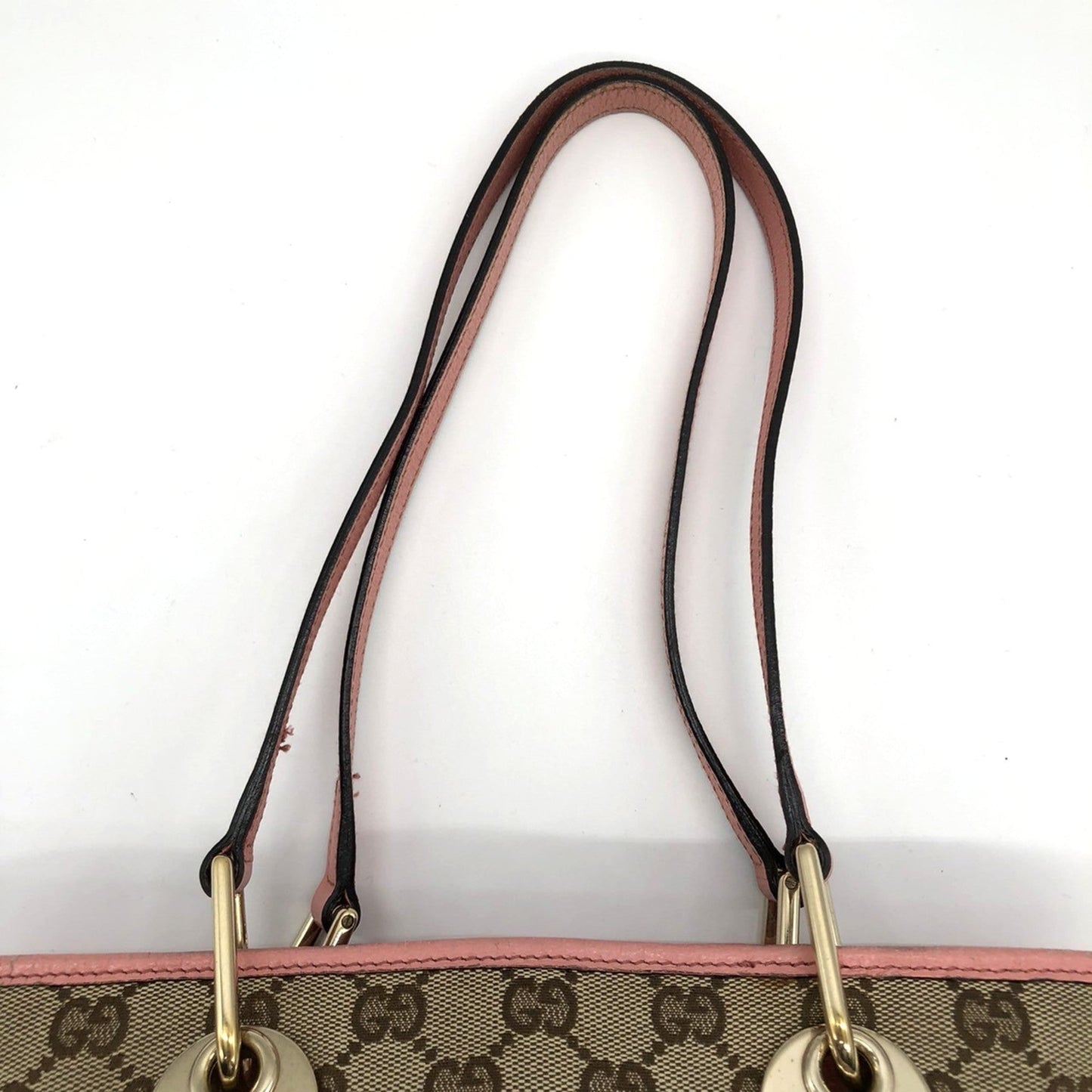 Gucci Beige Gg Canvas Tote Bag ( )