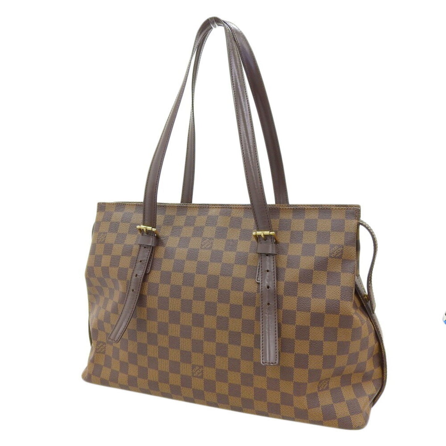 Louis Vuitton Damier Chelsea Tote Bag Shoulder Ebene