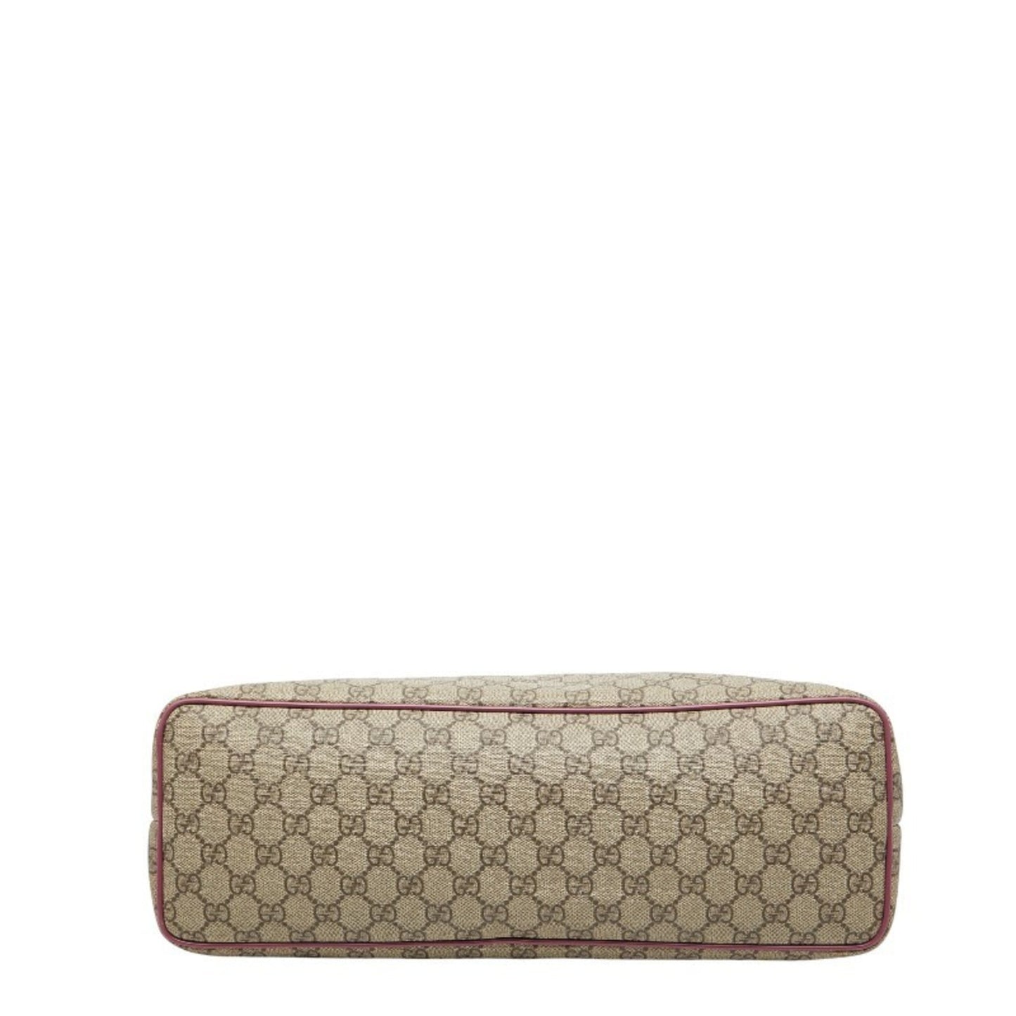 Gucci Green Canvas Leather Shoulder Bag Tote Bag ( )