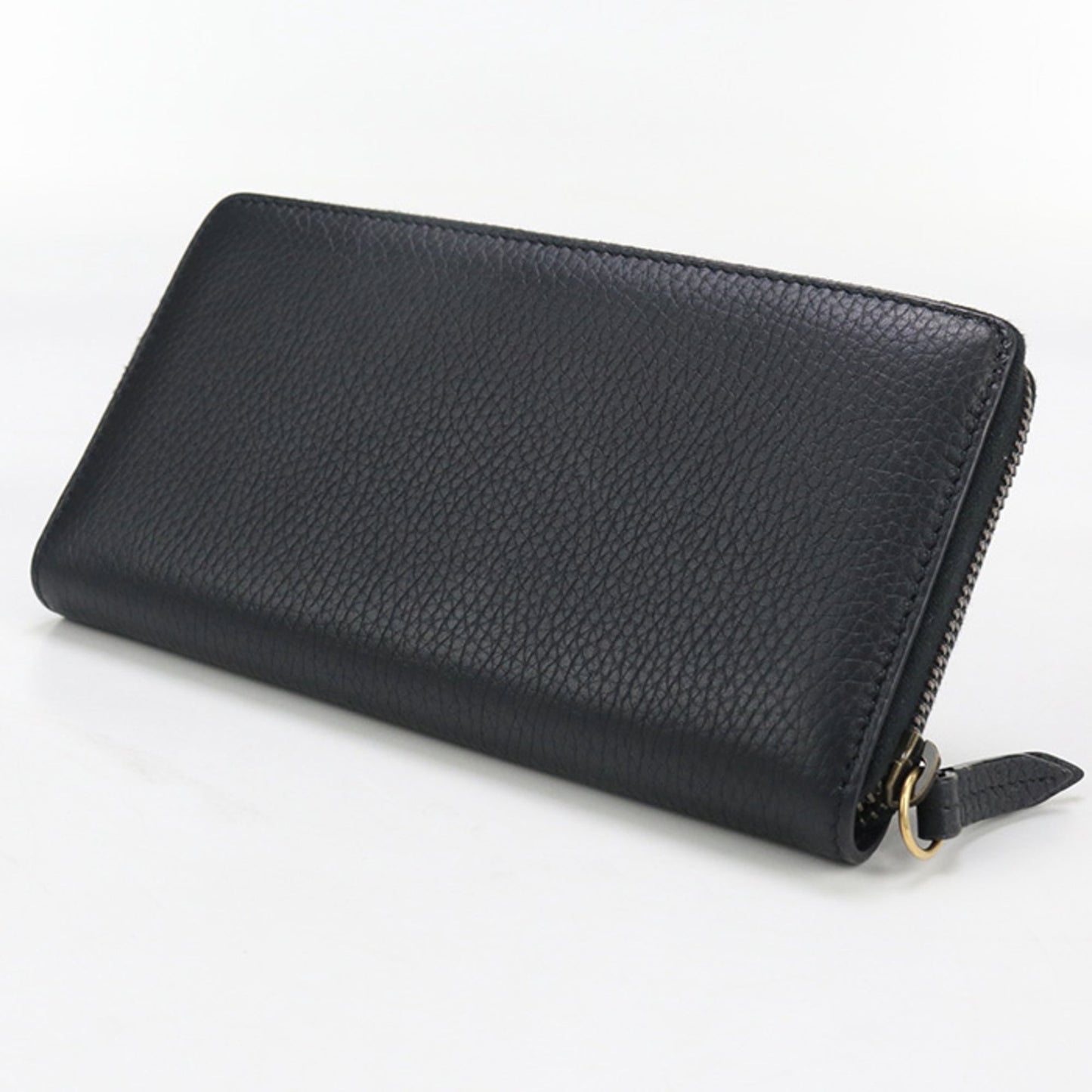 Gucci Black Leather Long Wallet (Bi-Fold) ( )
