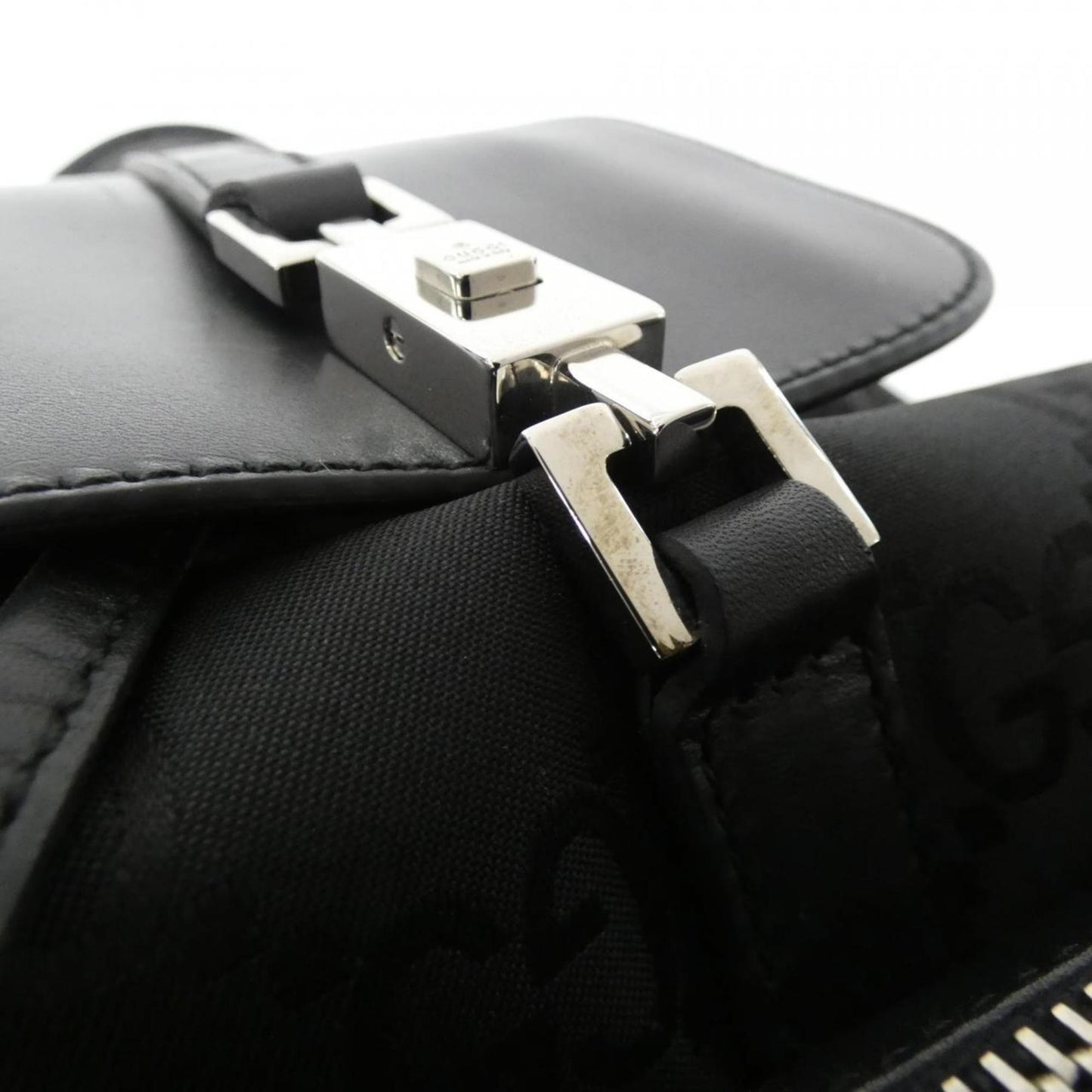 Gucci Black Nylon Backpack ( )