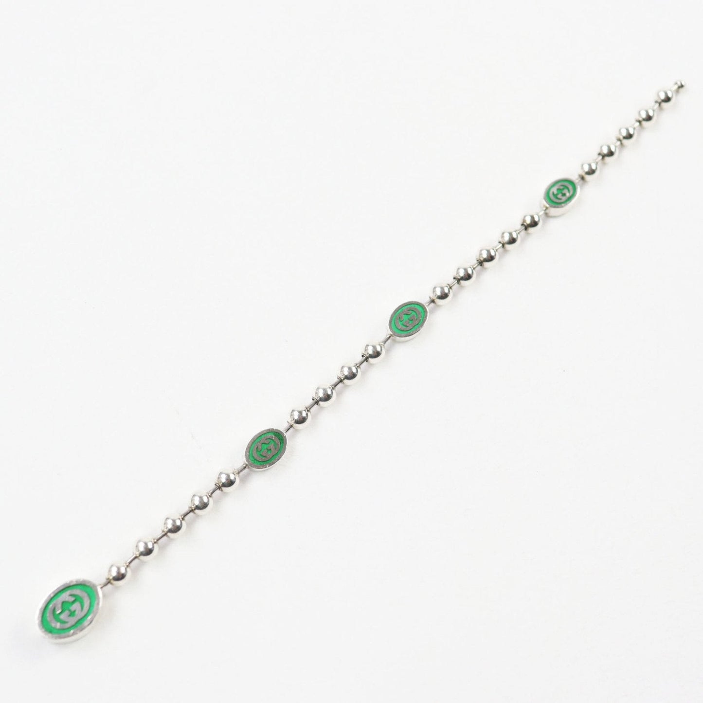 Gucci Green Charm Bracelet ( )