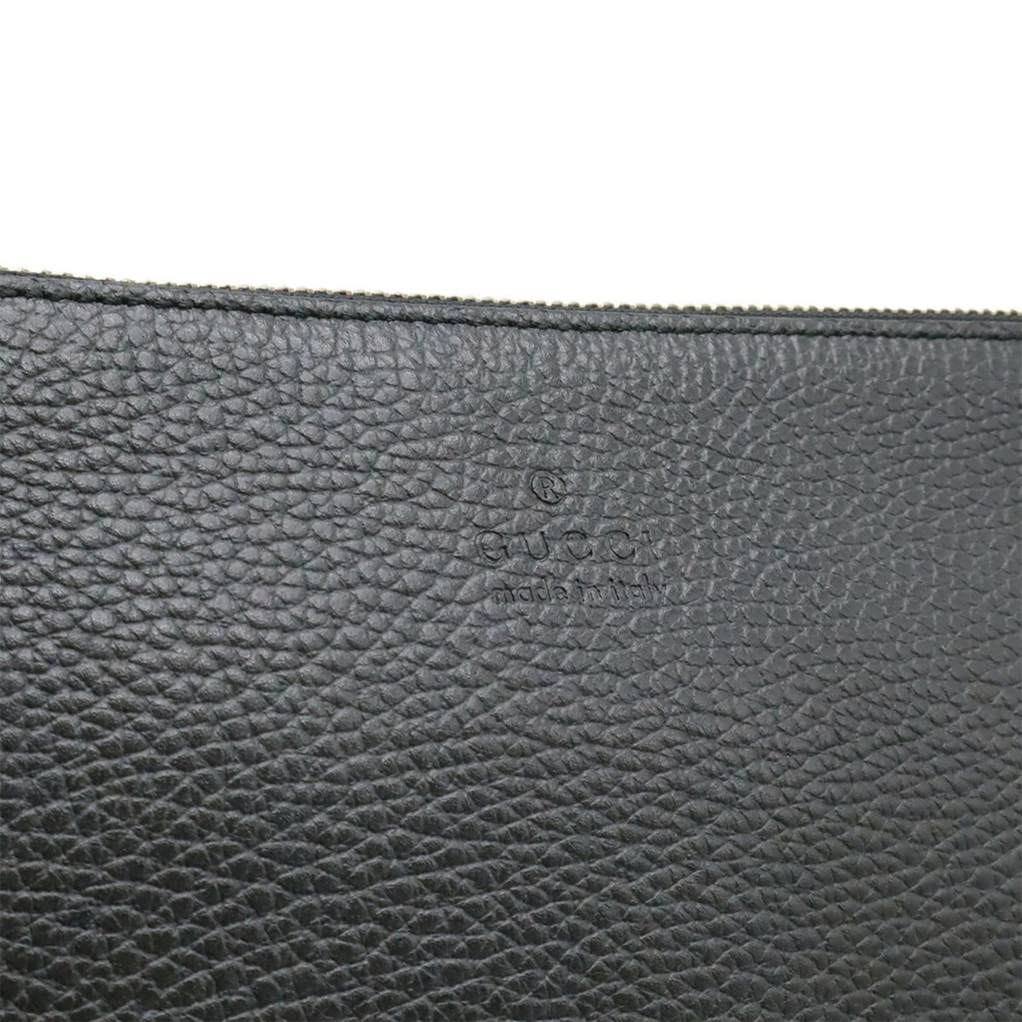 Gucci Black Leather Clutch Bag ( )