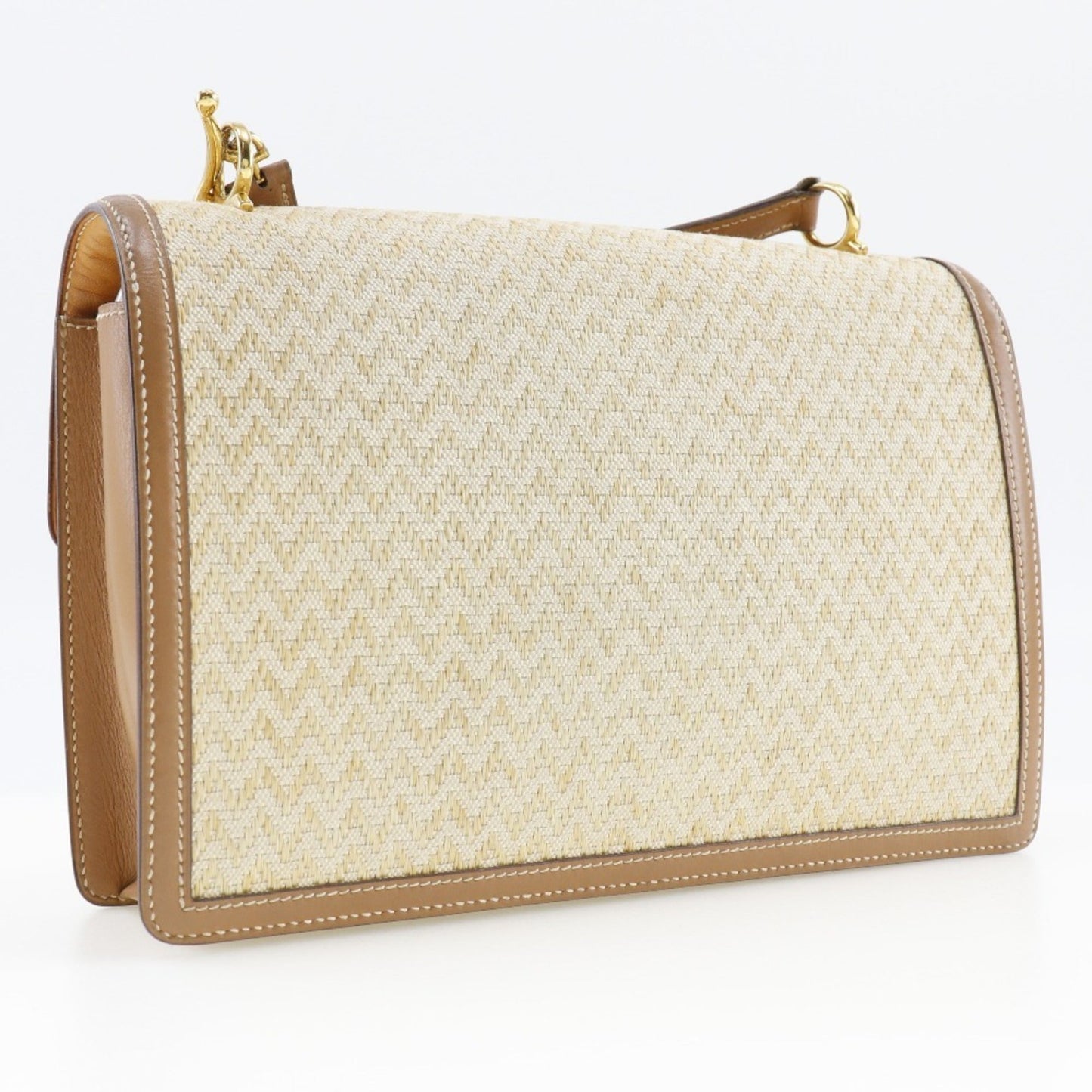 Hermes Canvas Shoulder Bag ( )