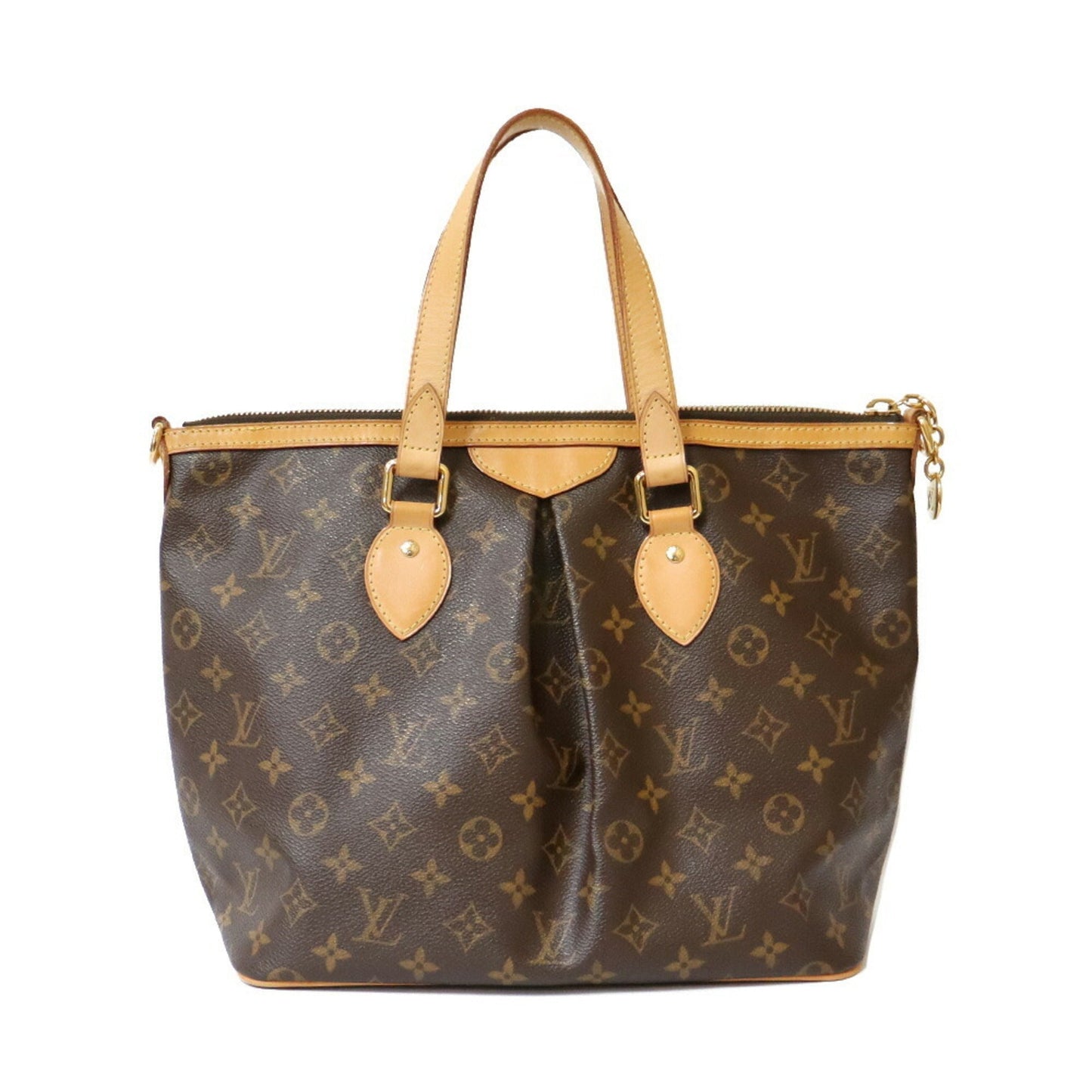 Louis Vuitton Handbag Monogram 2way Palermo PM Brown Women's Canvas