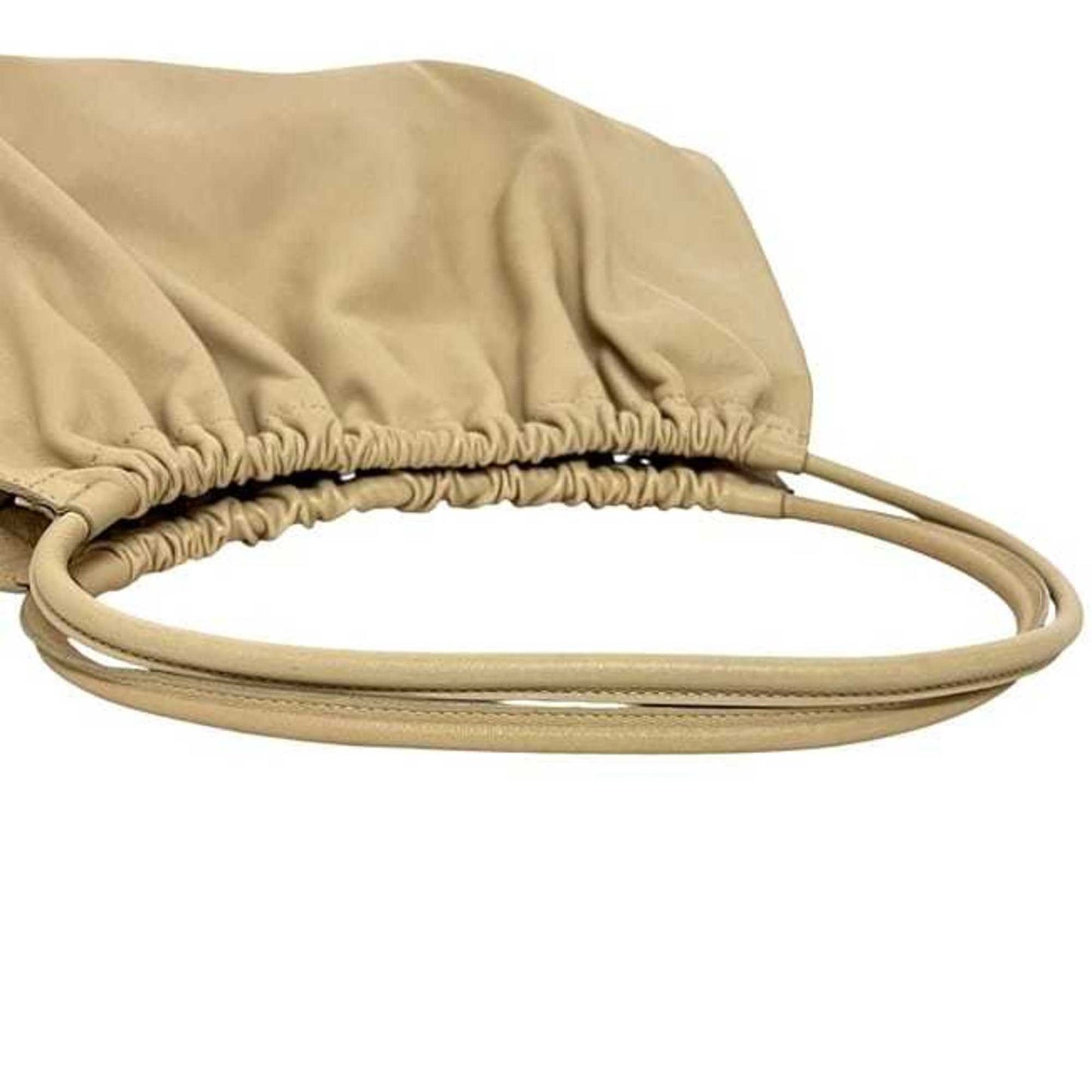 Gucci Beige Leather Tote Bag ( )