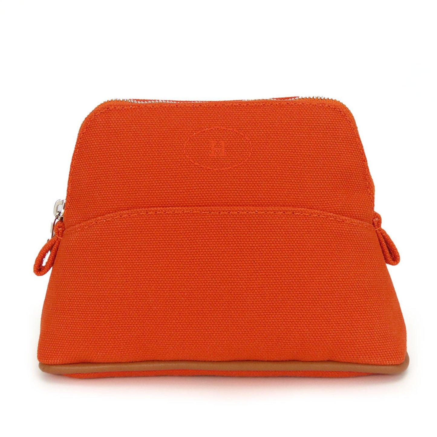 Hermes Orange Cotton Pouch ( )