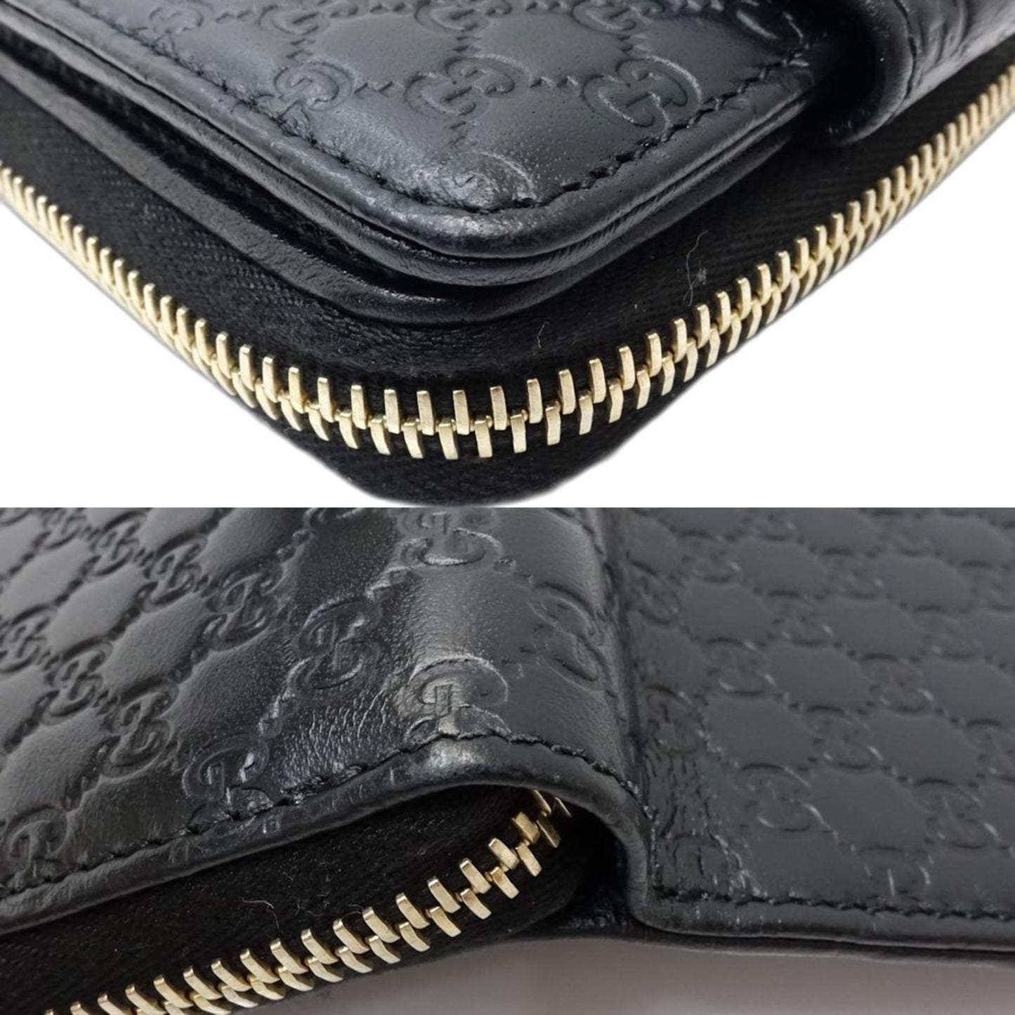 Gucci Black Leather Wallet (Bi-Fold) ( )