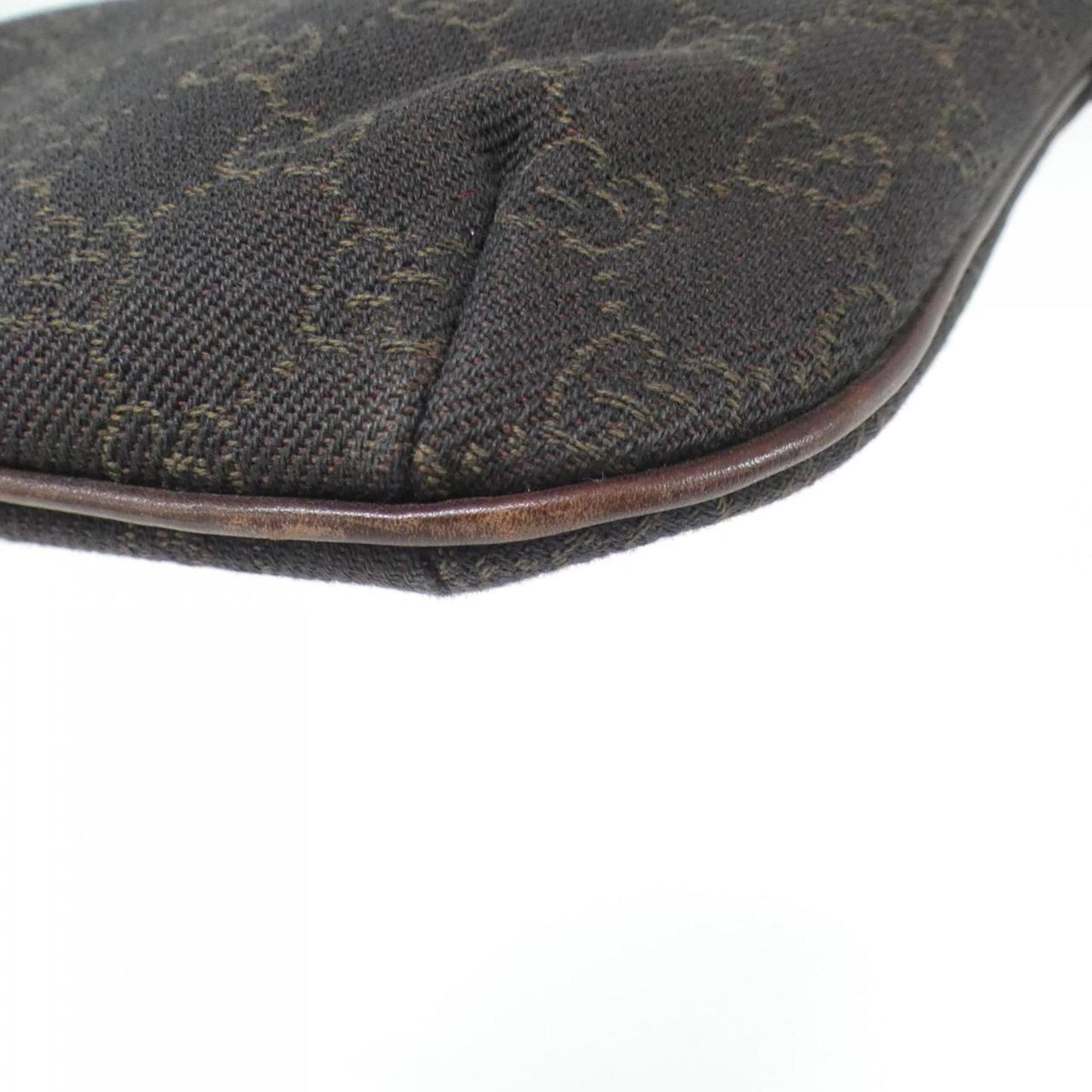 Gucci Brown Denim Shoulder Bag ( )