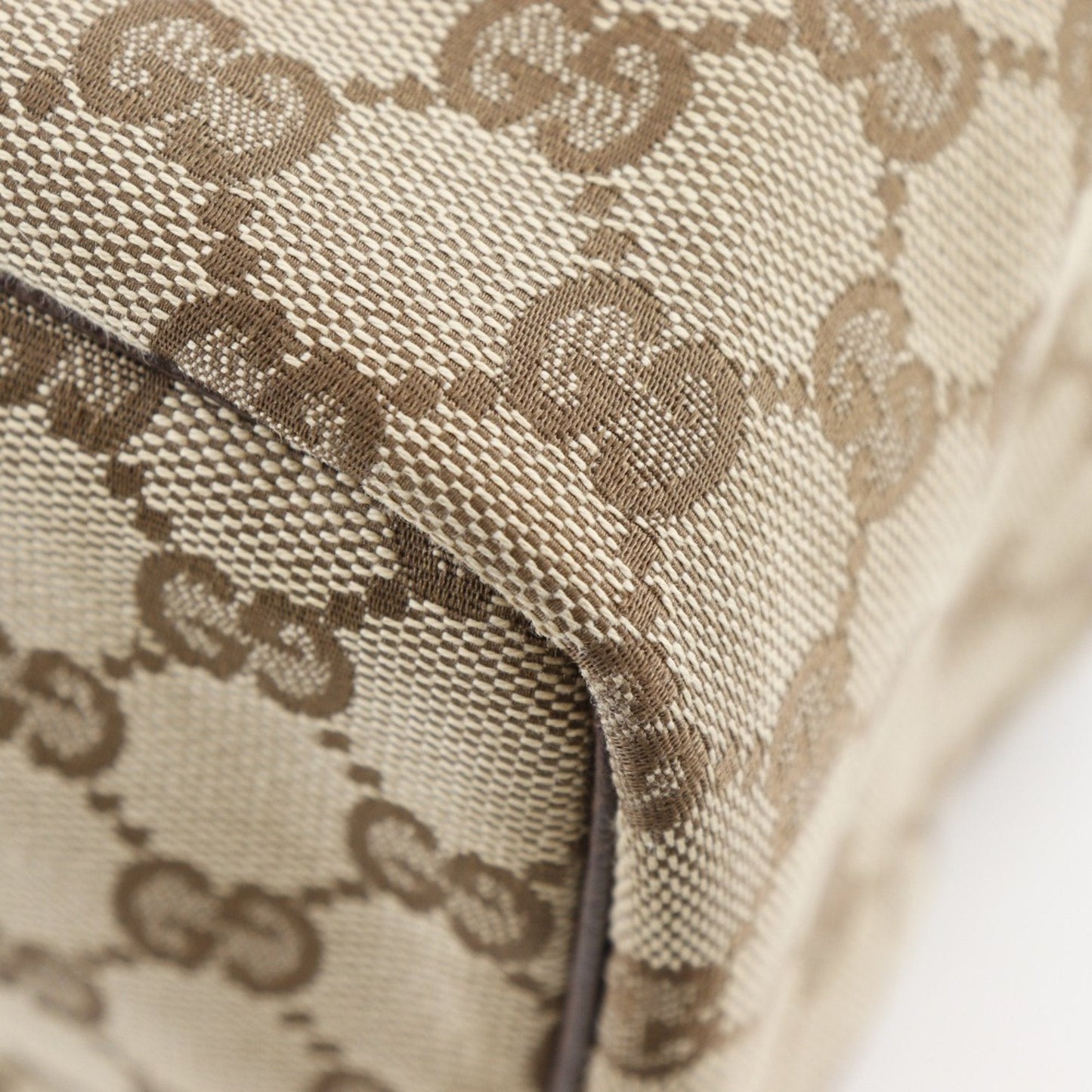 Gucci Beige Gg Canvas Handbag ( )