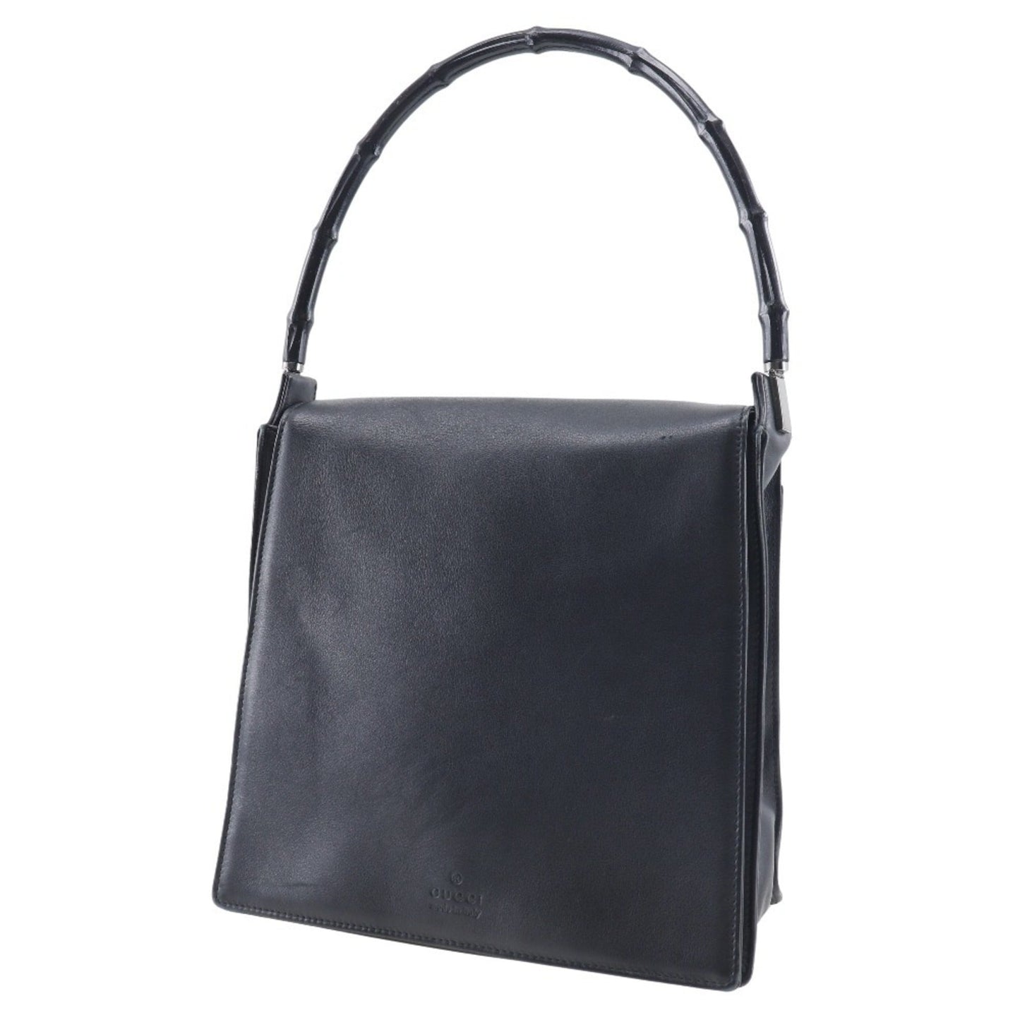 Gucci Black Leather Shoulder Bag ( )