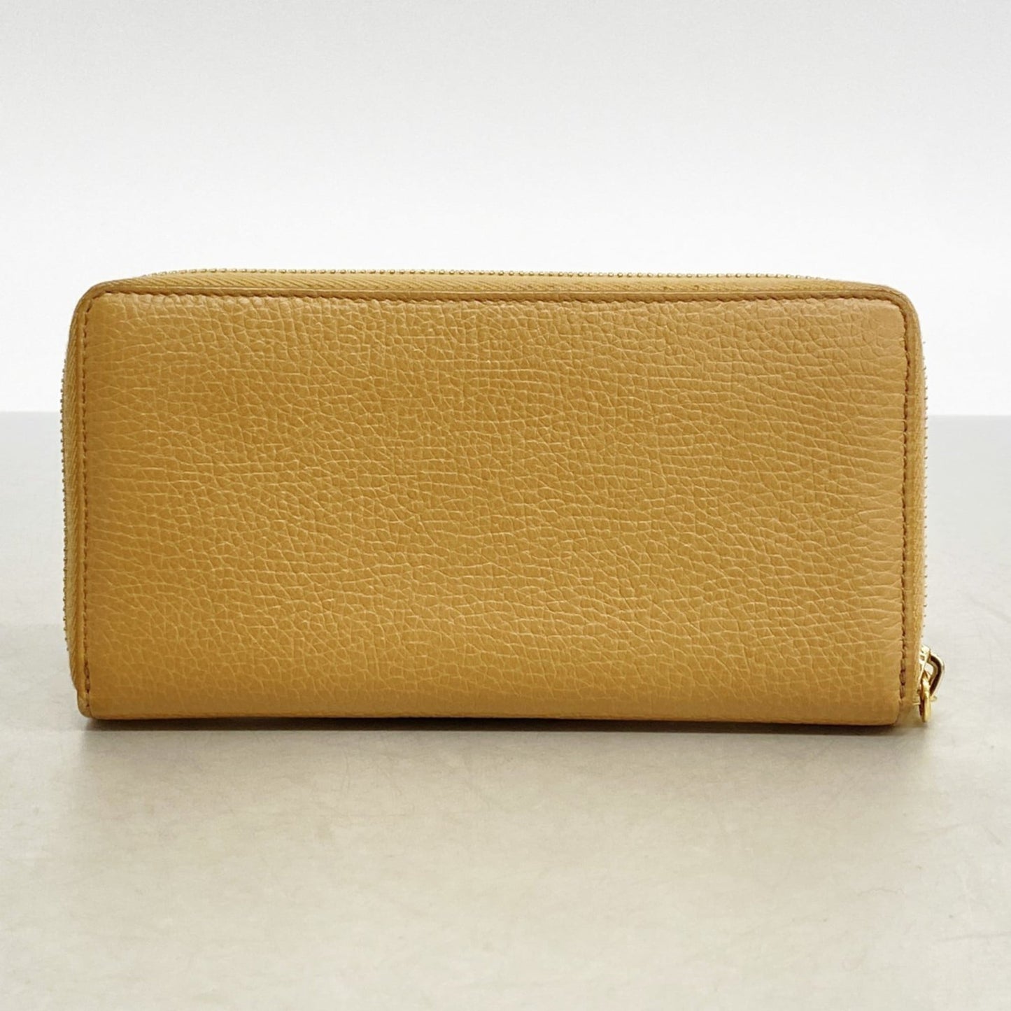 Gucci Beige Leather Long Wallet (Bi-Fold) ( )