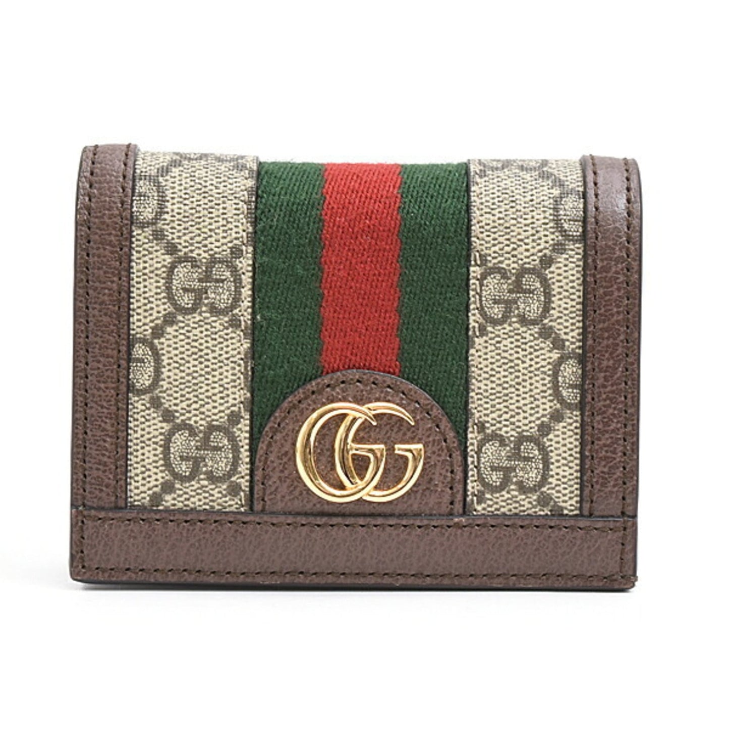 Gucci Gg Supreme Brown Gg Supreme Wallet (Bi-Fold) ( )