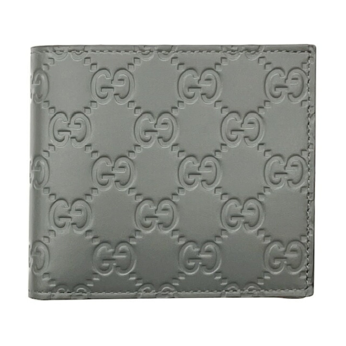 Gucci Gray Leather Wallet (Bi-Fold) ( )