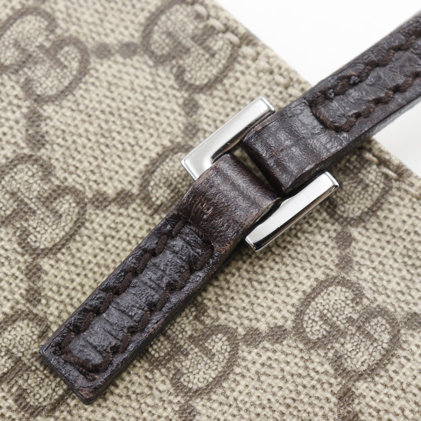 Gucci Brown Gg Supreme Handbag Tote Bag ( )