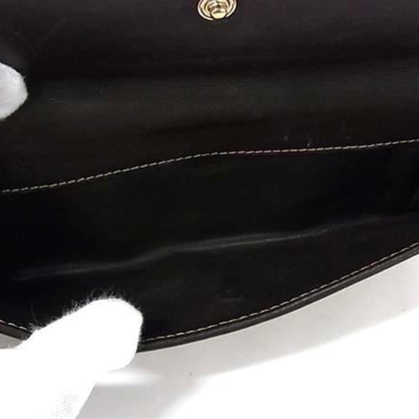 Gucci Brown Canvas Leather Long Wallet (Bi-Fold) ( )