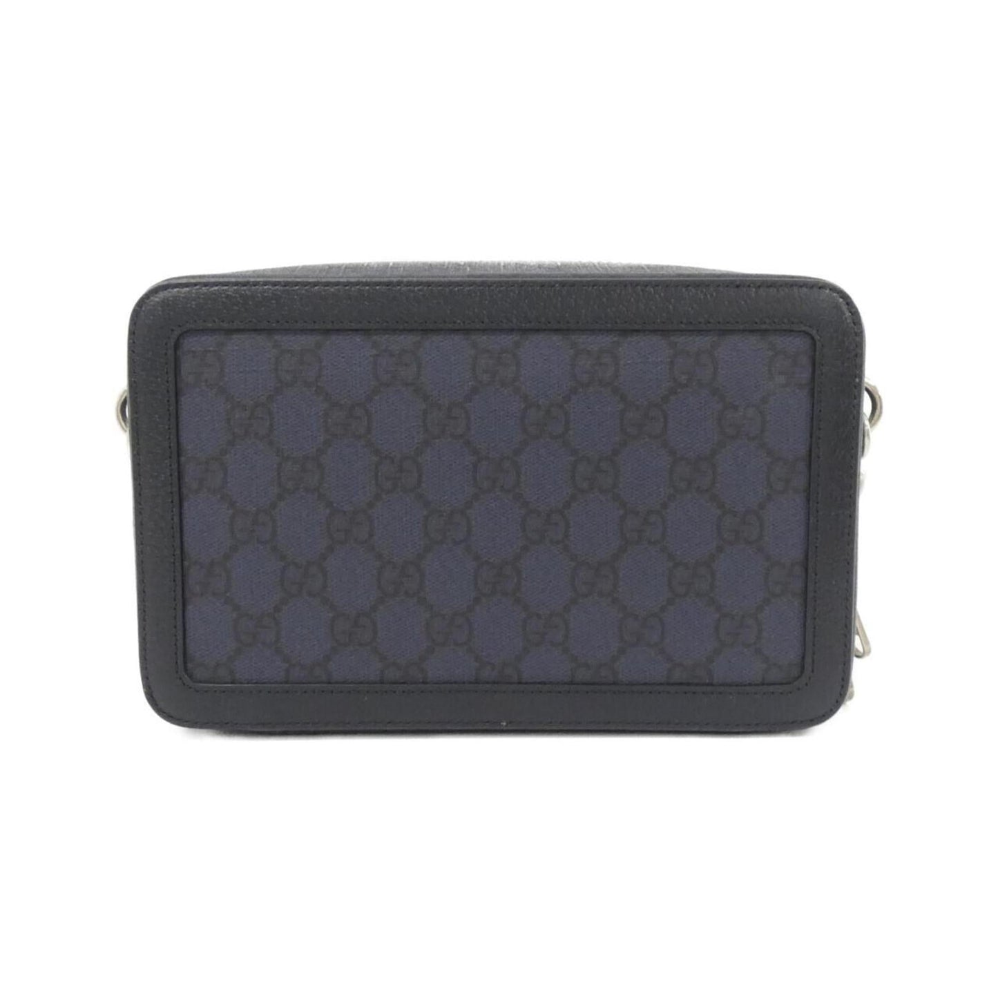 Gucci Black Blue Gg Supreme Shoulder Bag ( )