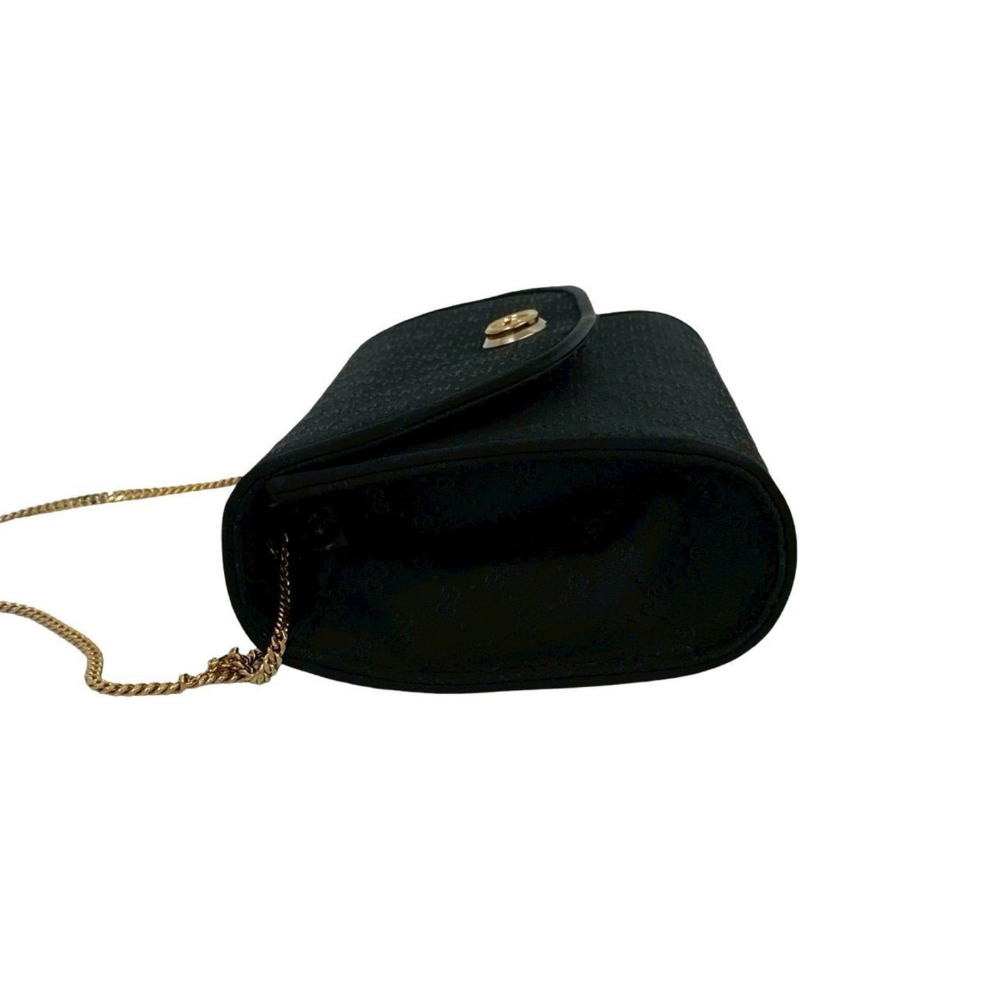 Gucci Black Satin Shoulder Bag ( )