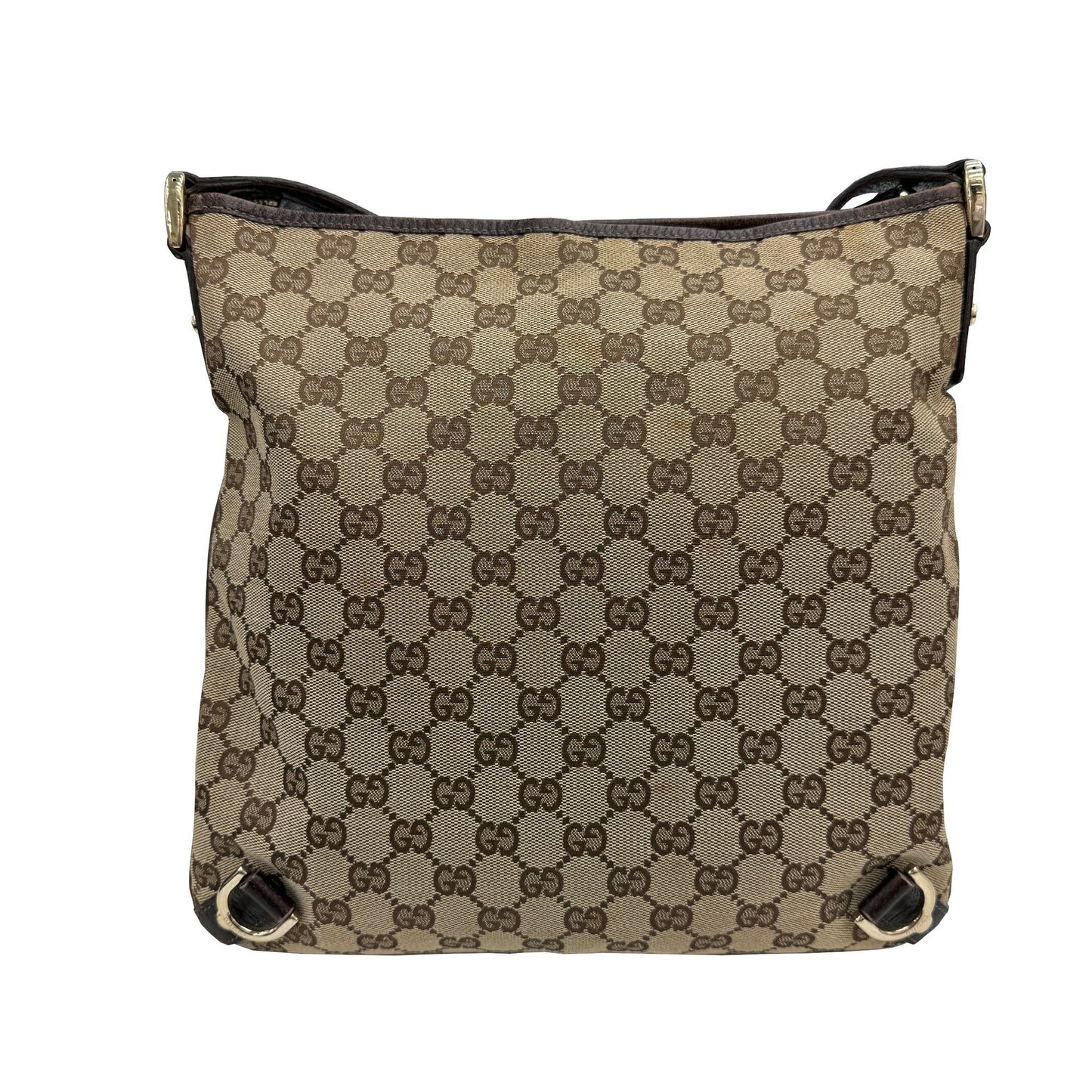 Gucci Gg Canvas Brown Gg Canvas Shoulder Bag ( )