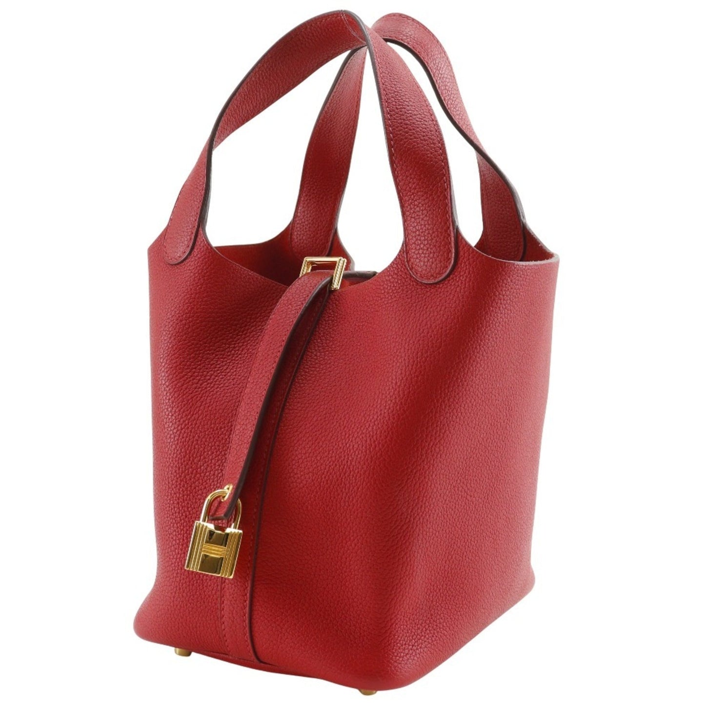 Hermes Picotin Red Color Handbag ( )