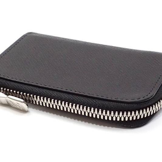 LOUIS VUITTON Coin Case Taiga Portomone Jour Men's M63375 Ardoise Purse