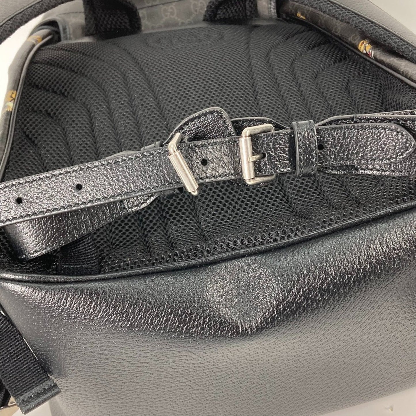 Gucci Black Gg Supreme Backpack ( )