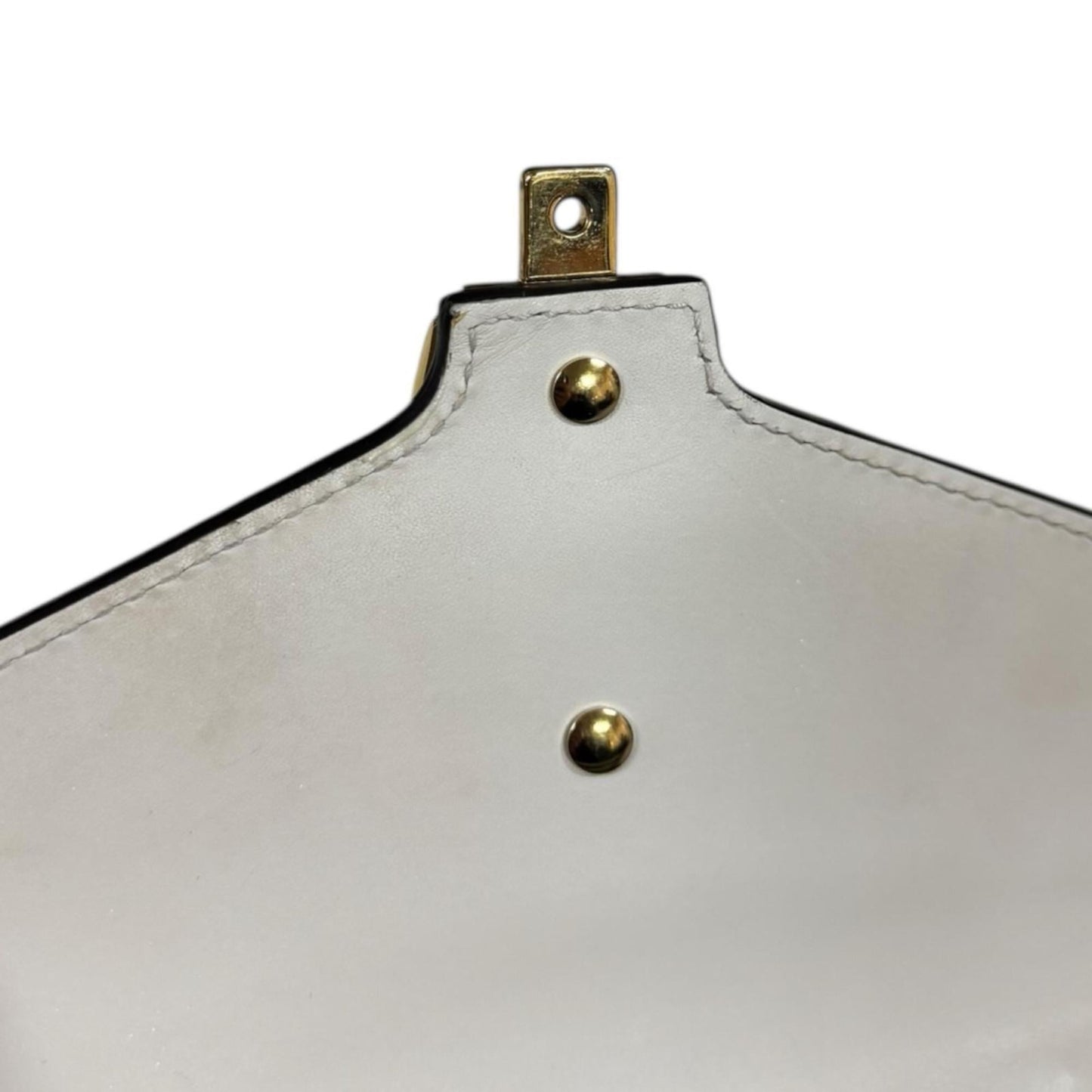 Gucci Ivory White Leather Shoulder Bag ( )