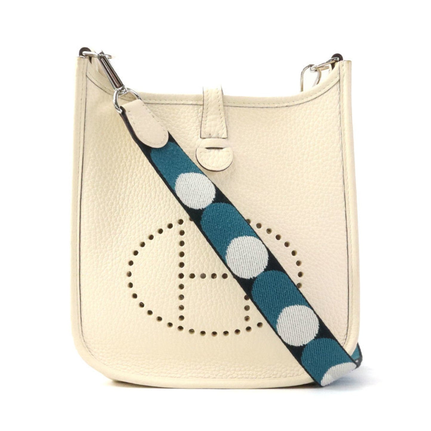 Hermes Taurillon Clemence Leather Shoulder Bag ( )