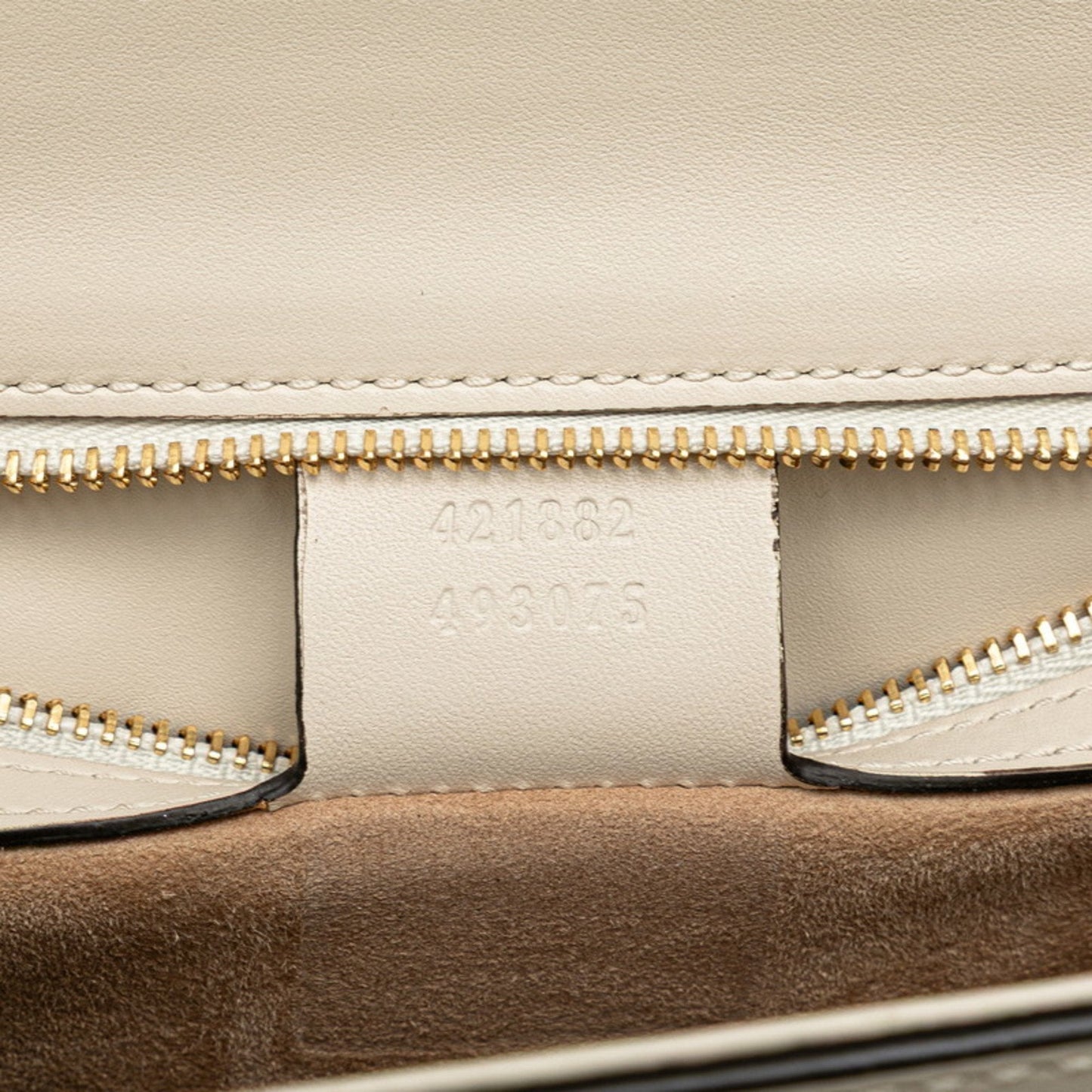Gucci Multi-Color White Leather Shoulder Bag ( )