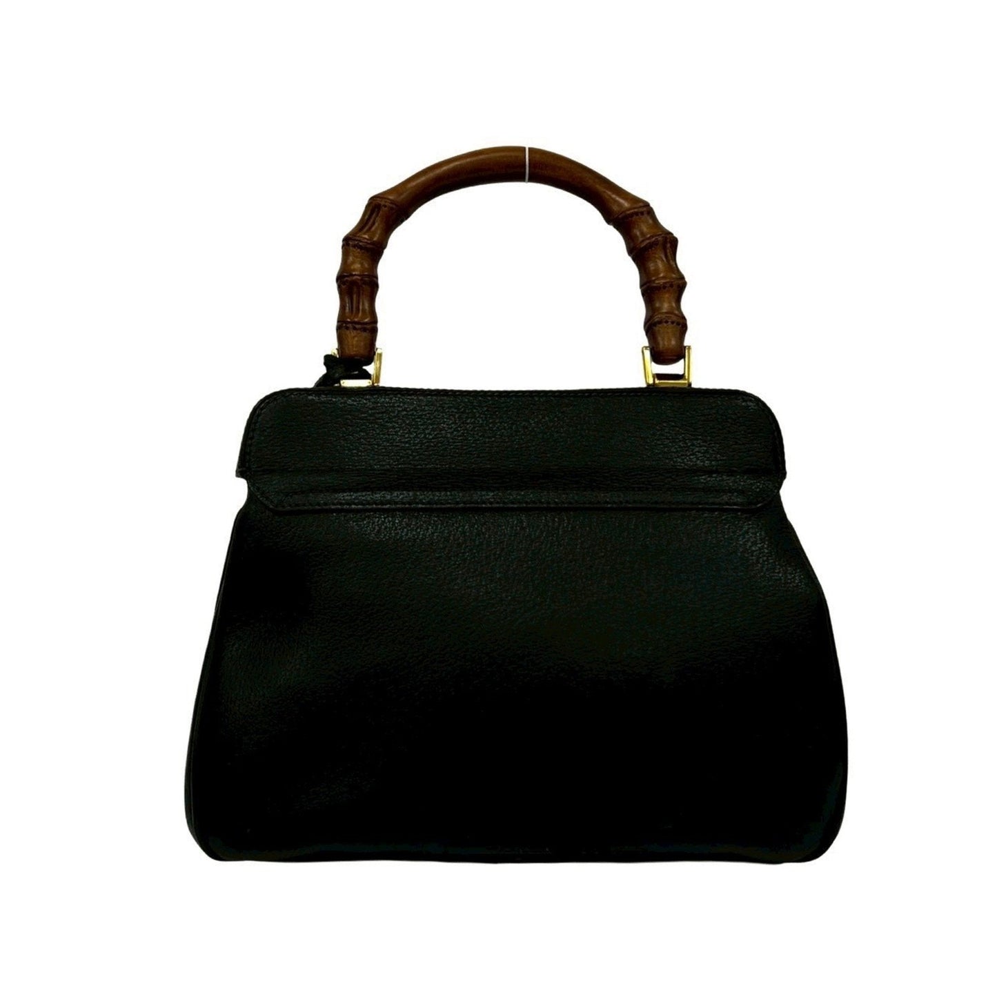 Gucci Black Leather Handbag ( )