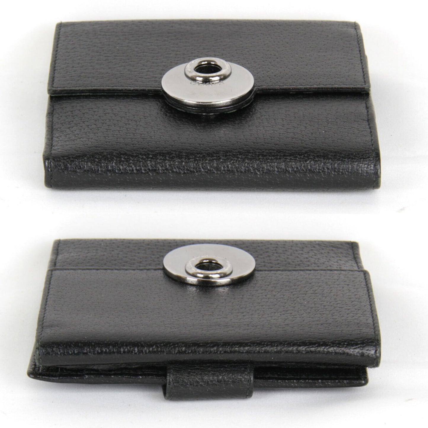 Gucci Black Leather Wallet (Bi-Fold) ( )