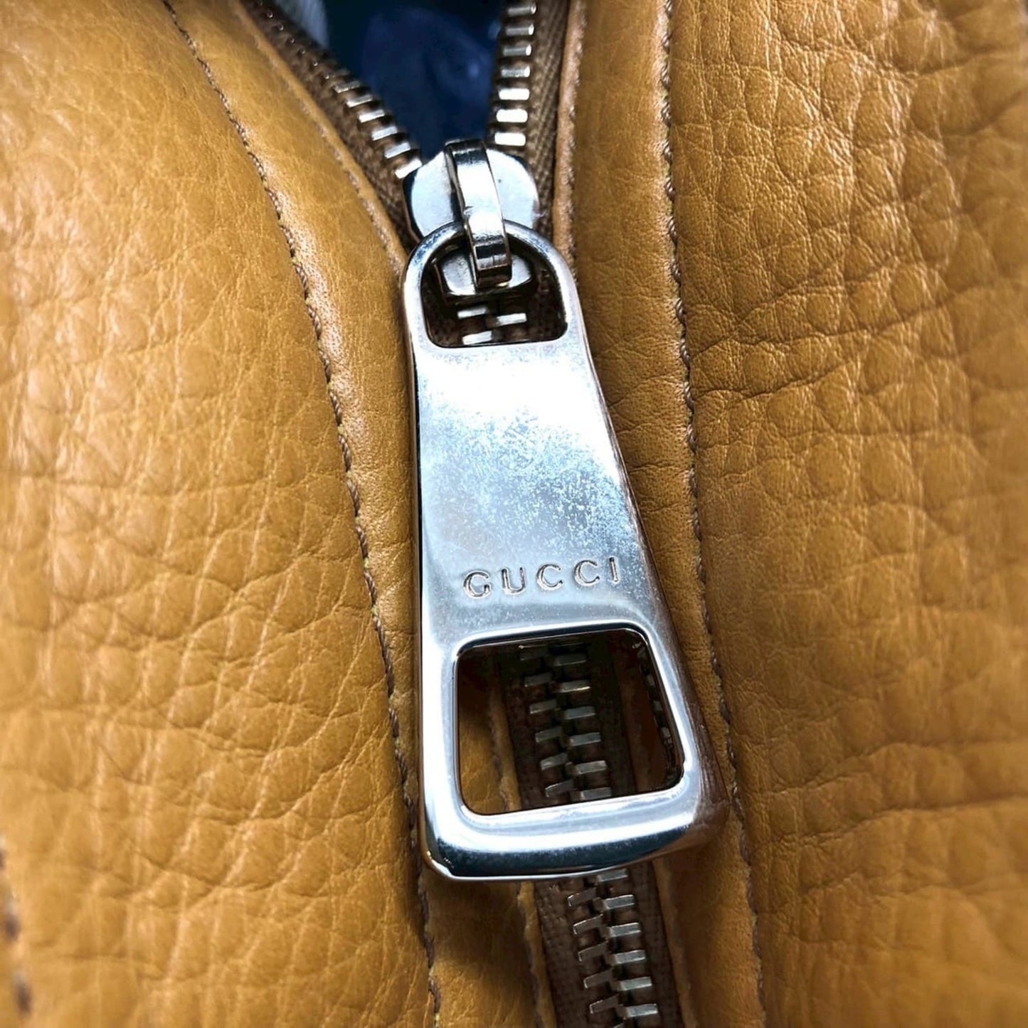 Gucci Yellow Leather Tote Bag ( )