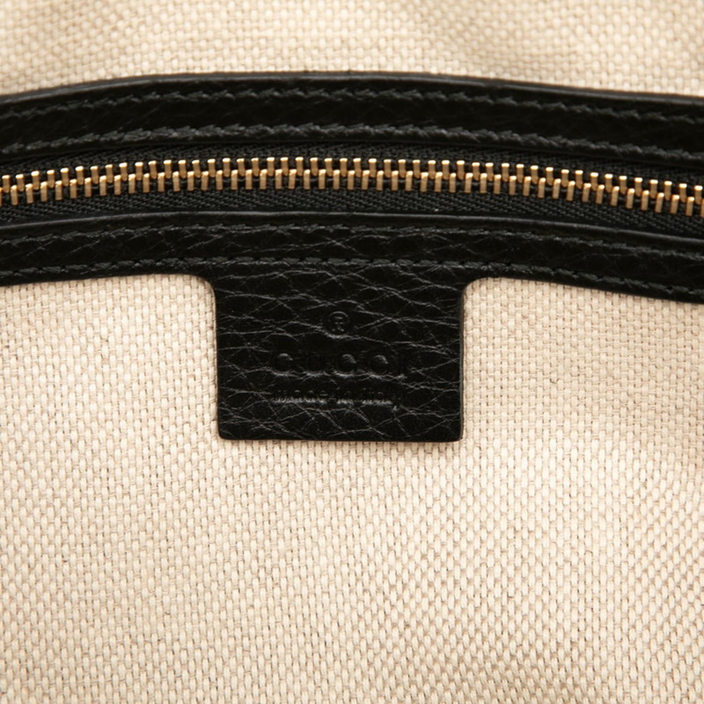 Gucci Black Leather Shoulder Bag ( )