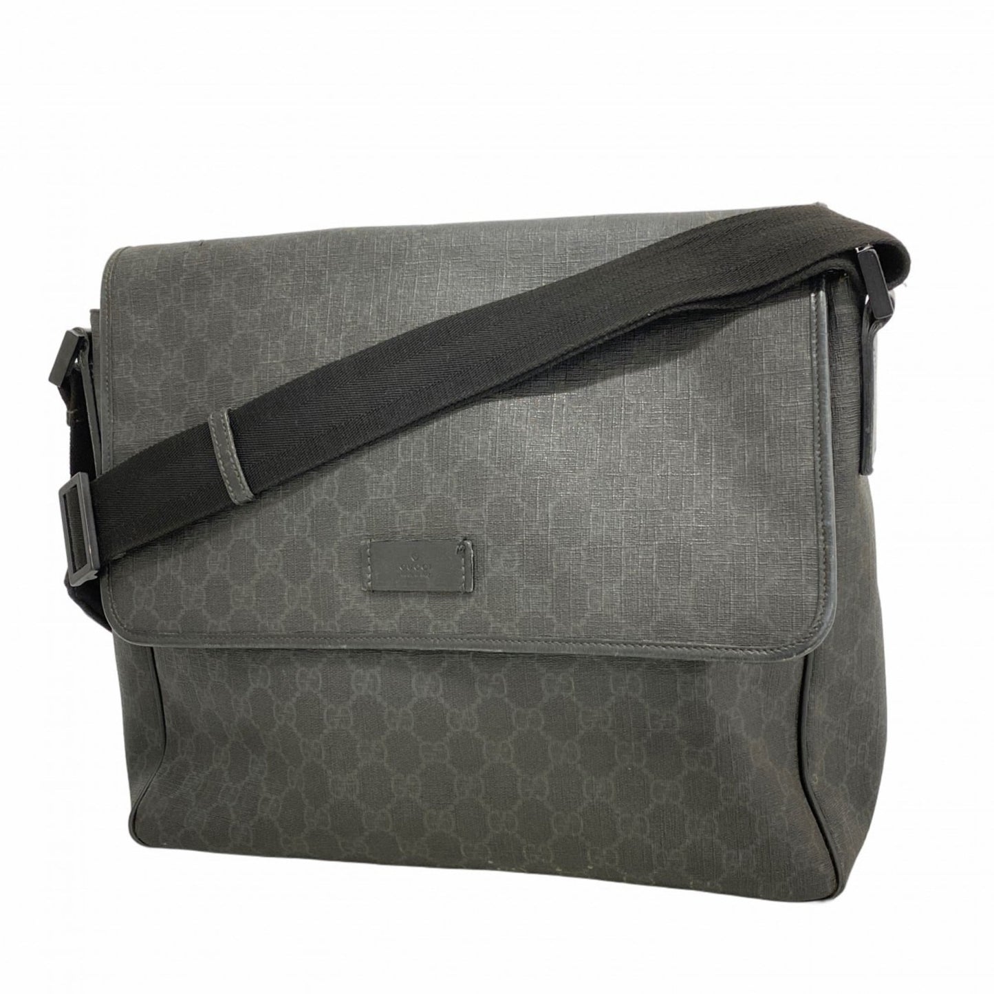 Gucci Black Pvc Shoulder Bag ( )