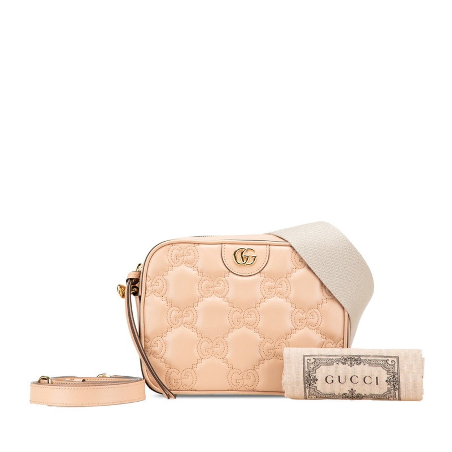 Gucci Beige Leather Shoulder Bag ( )