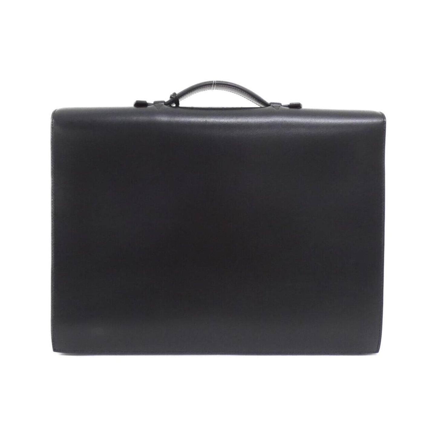 Hermes Sac A Depeche Black Box Calf Leather Handbag ( )