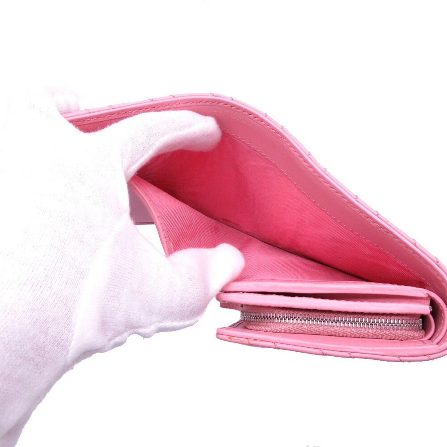 Gucci Pink Leather Wallet (Bi-Fold) ( )