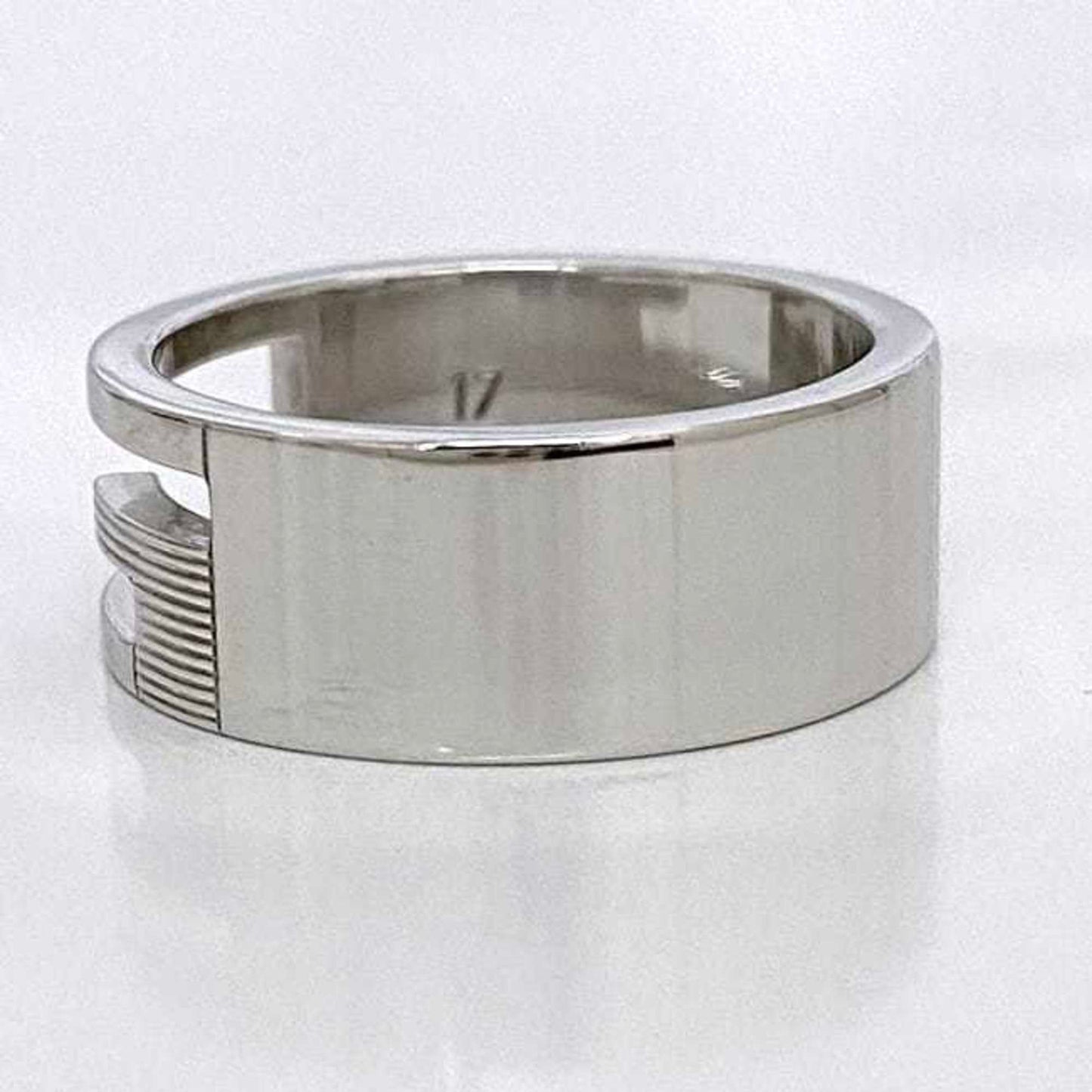 Gucci Silver 925 Band Ring ( )