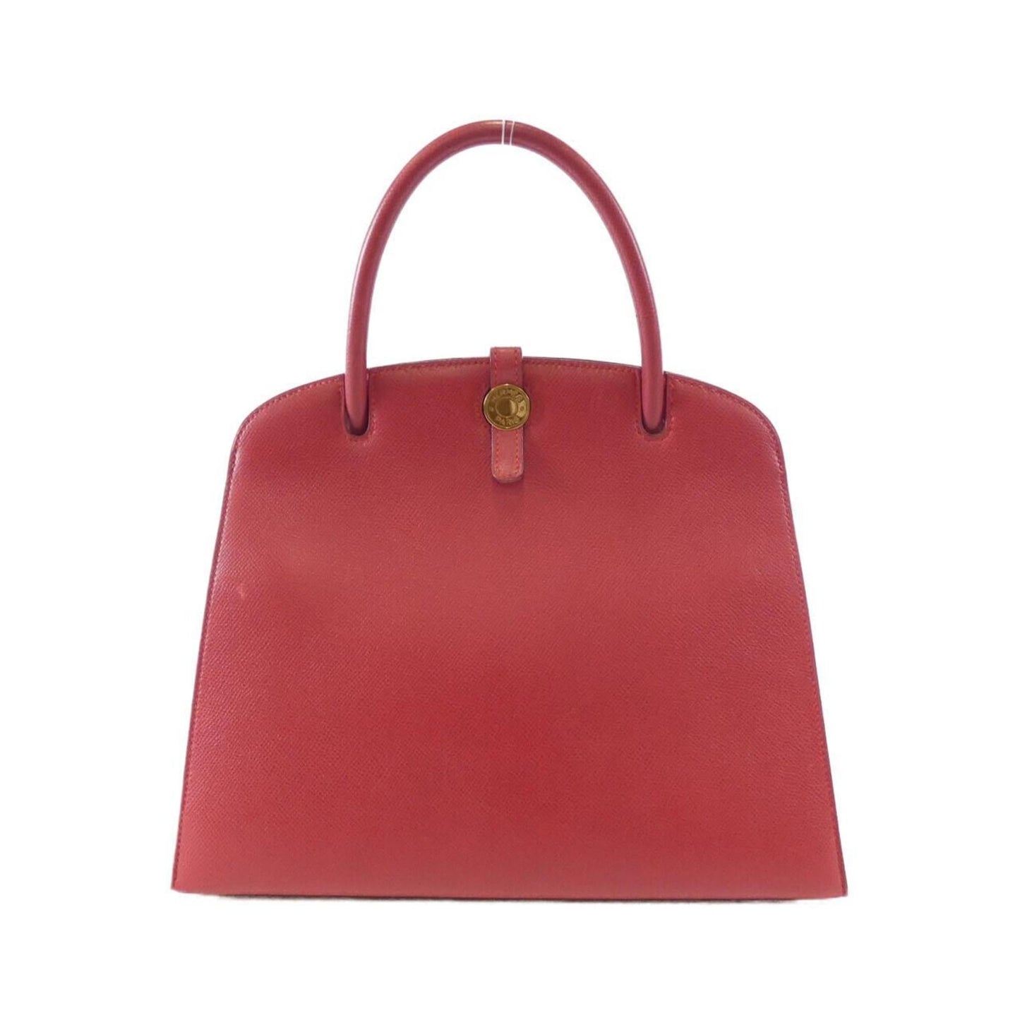 Hermes Dalvy Rouge Vif Courchevel Leather Handbag ( )