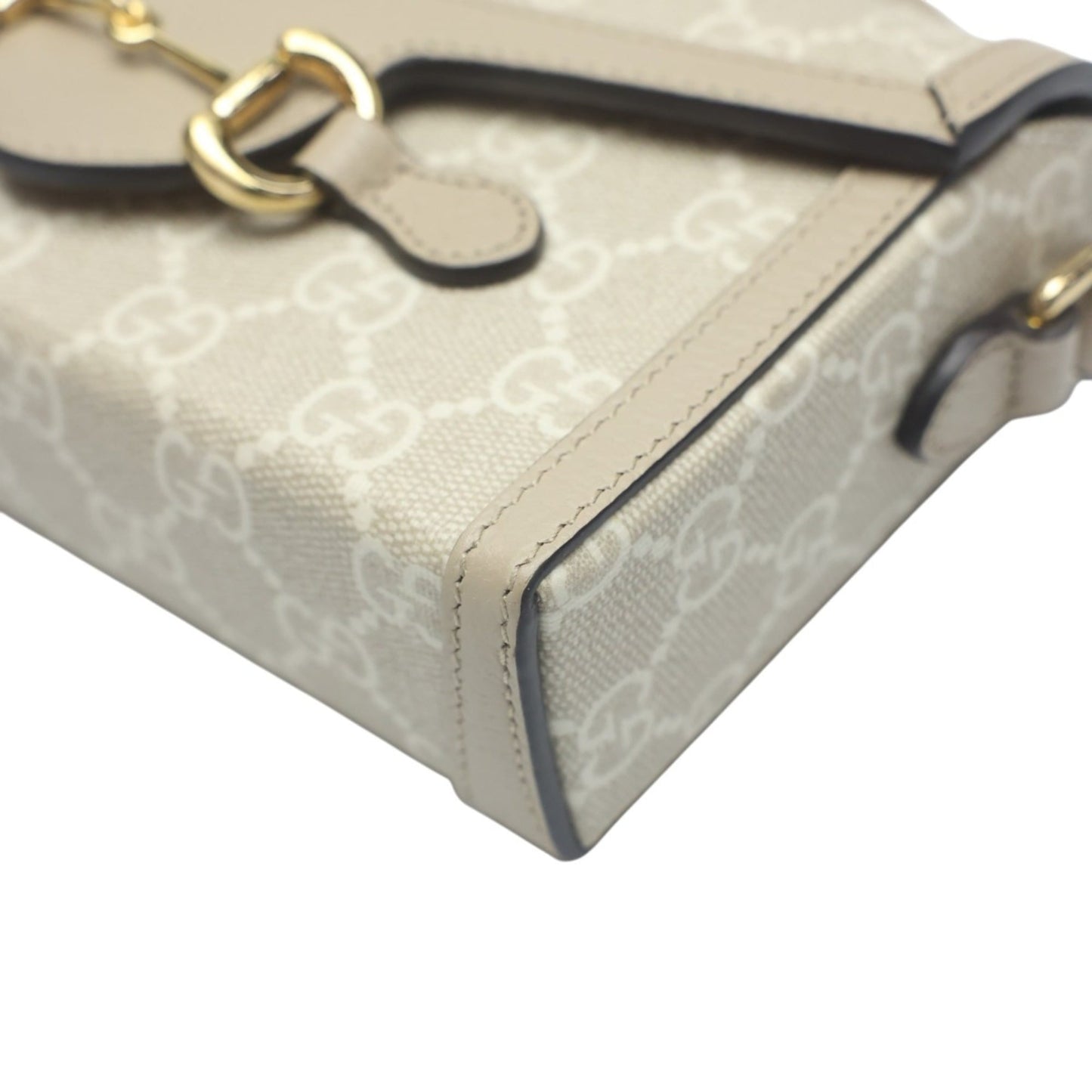 Gucci Beige Pvc Shoulder Bag ( )