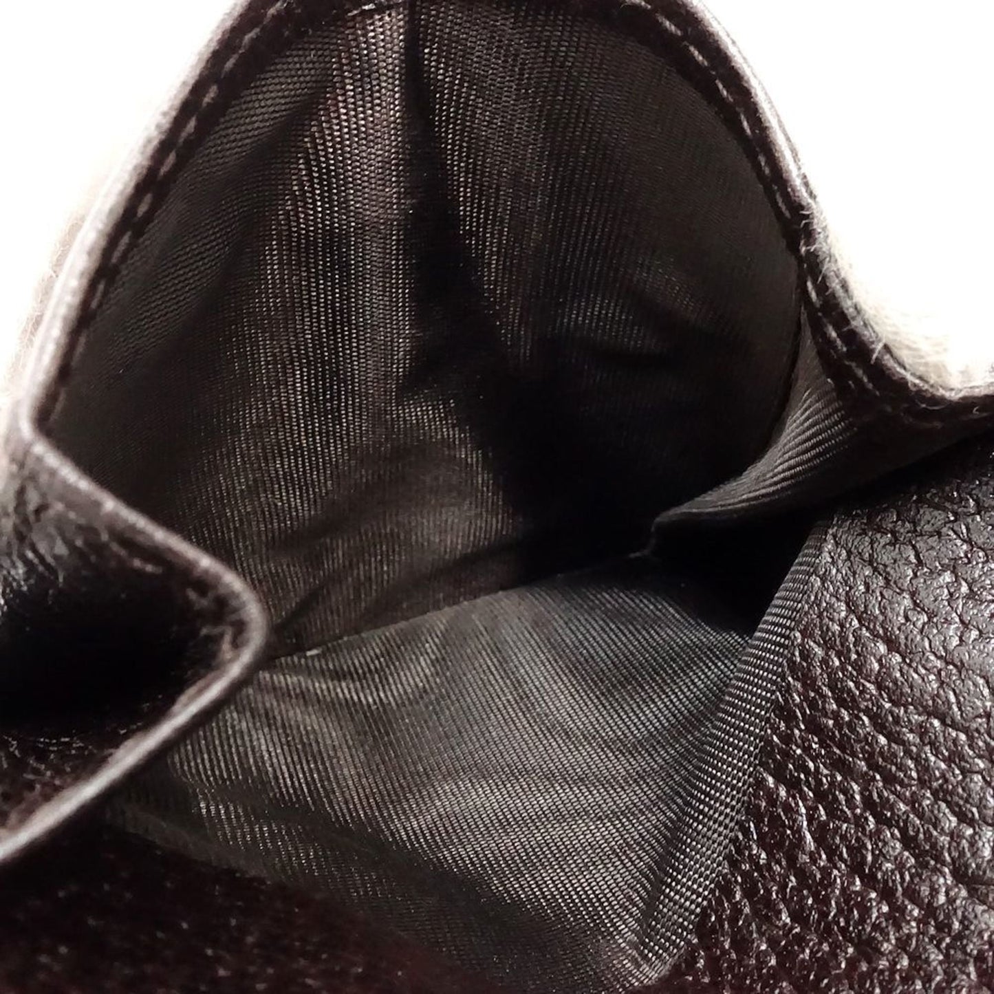 Gucci Dark Brown Leather Wallet (Bi-Fold) ( )