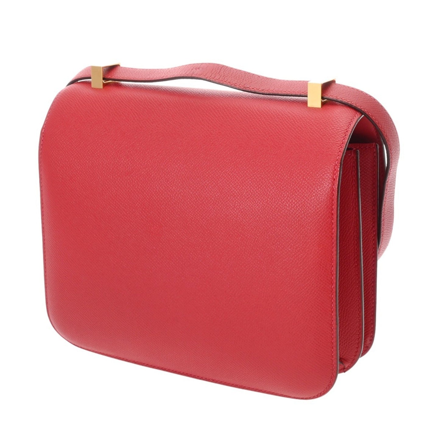 Hermes Constance Rouge Casaque Epsom Leather Shoulder Bag ( )