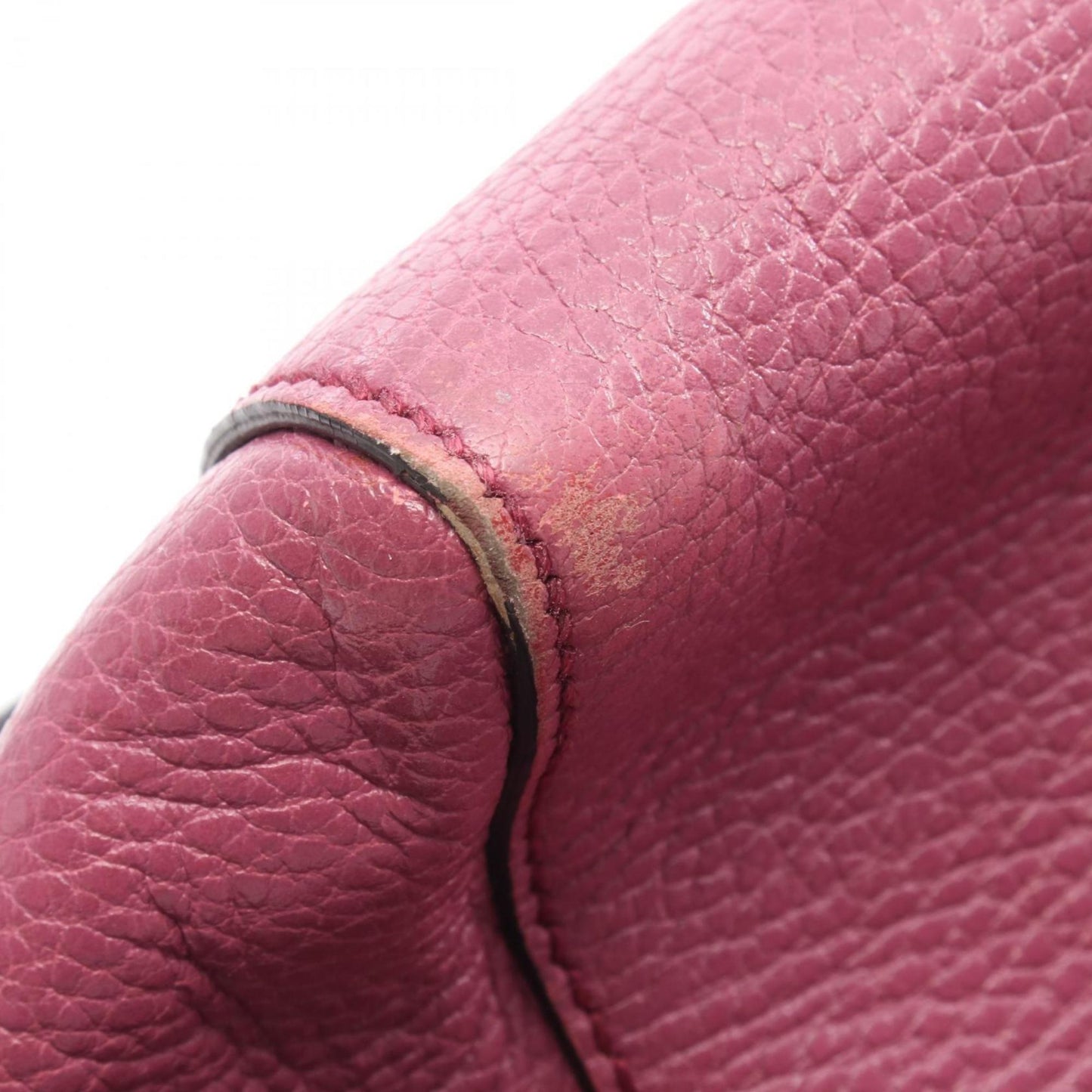 Gucci Blue Pink Leather Tote Bag ( )
