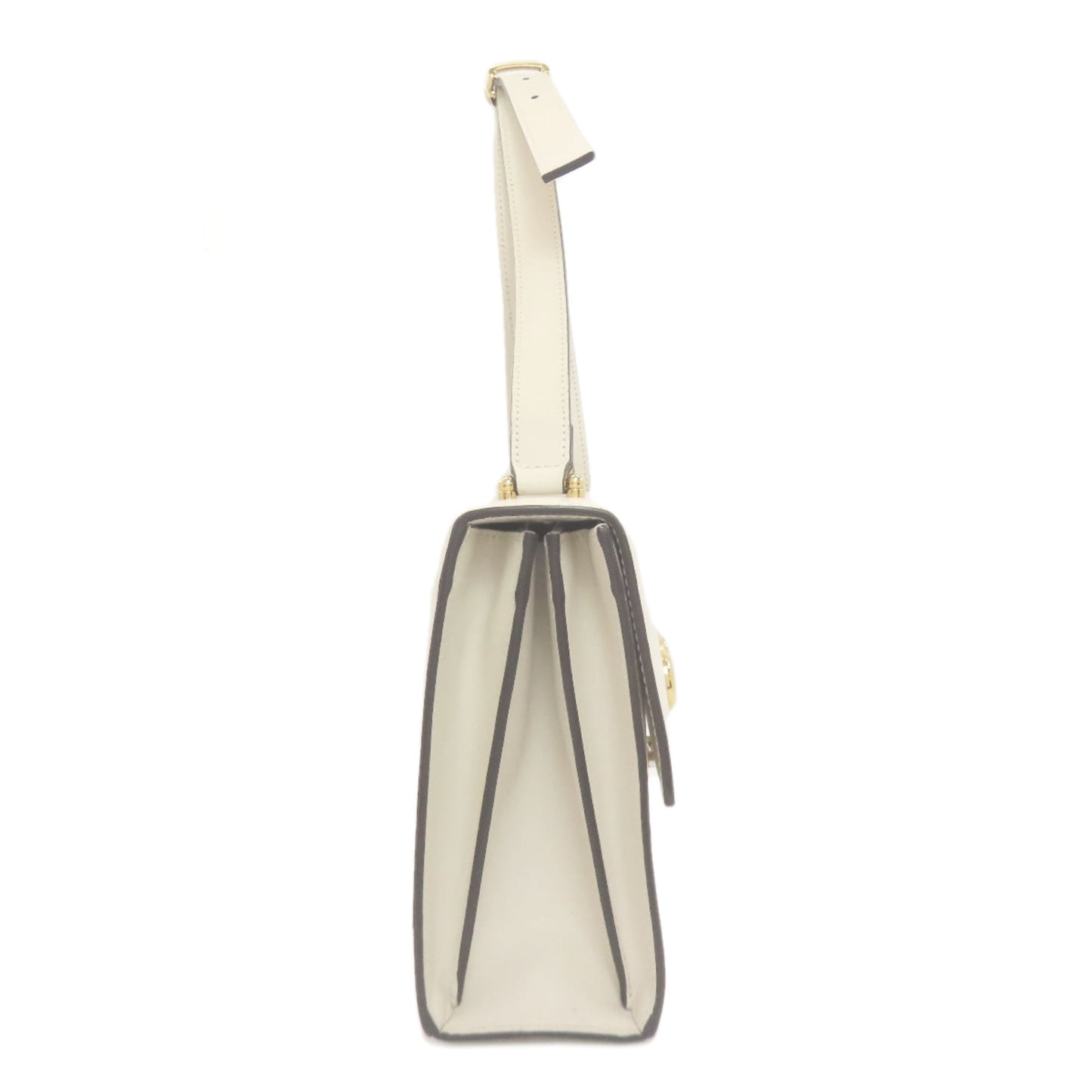 Gucci White Leather Shoulder Bag ( )
