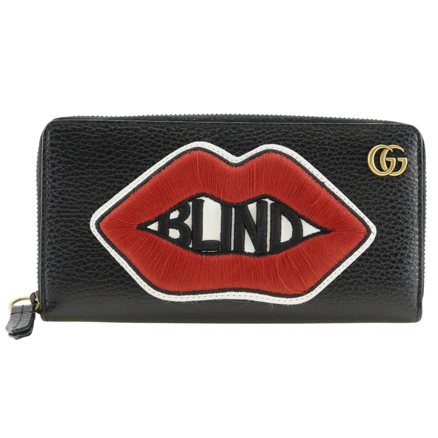 Gucci Black Leather Long Wallet (Bi-Fold) ( )