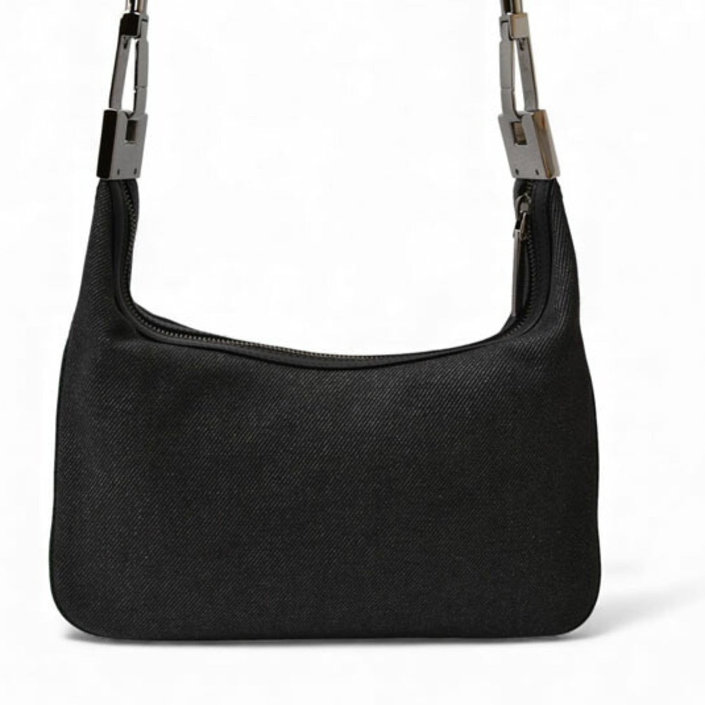 Gucci Green Denim Shoulder Bag ( )