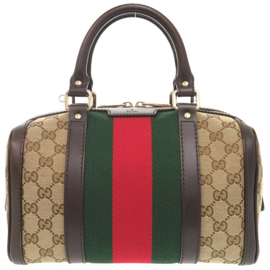 Gucci Beige Gg Canvas Handbag ( )