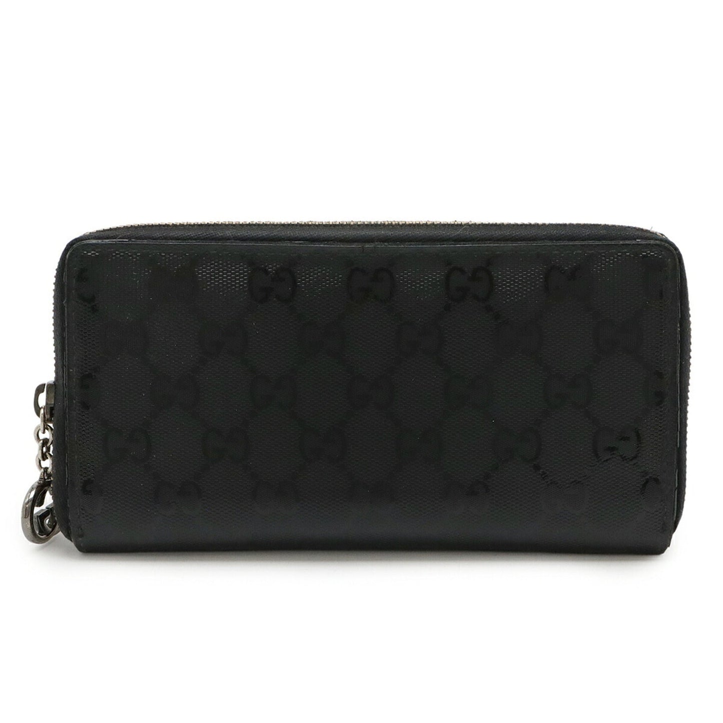 Gucci Black Pvc Long Wallet (Bi-Fold) ( )