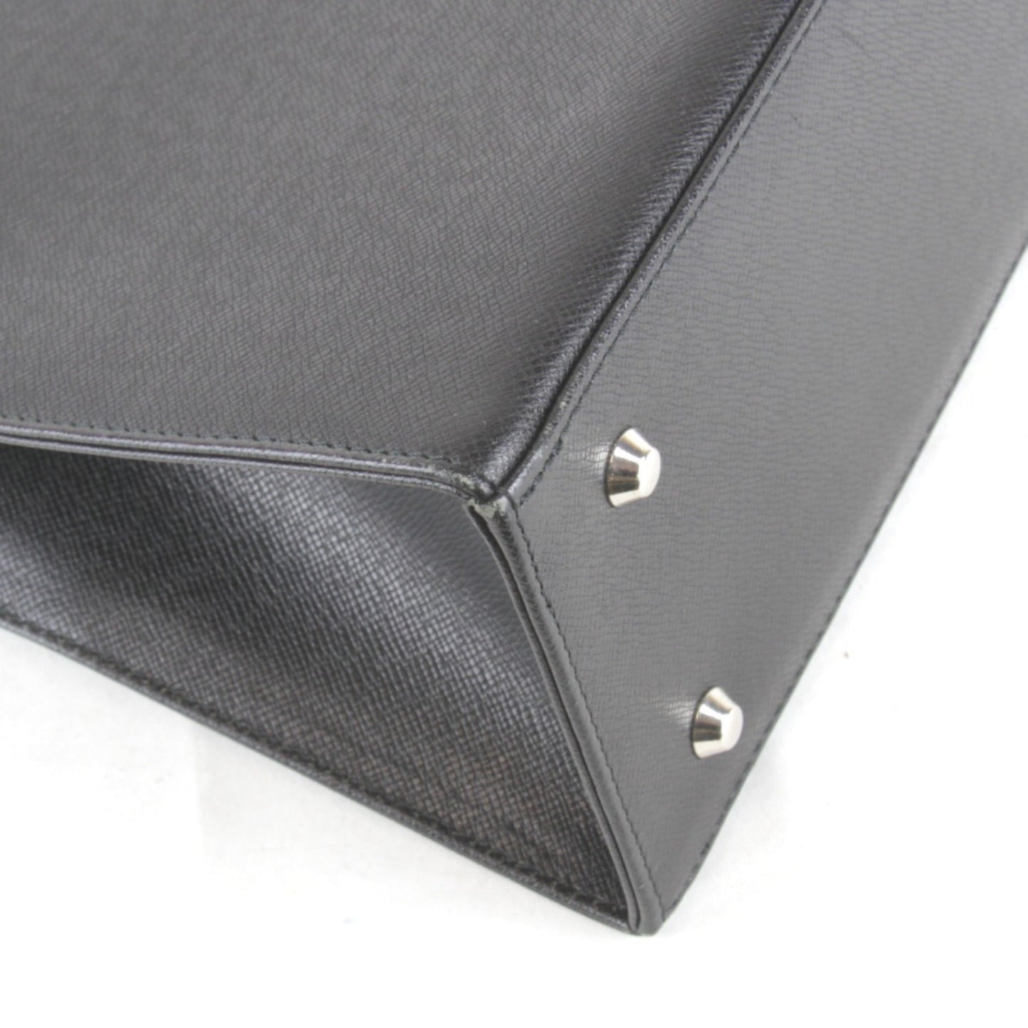 Burberry Black Leather Tote Bag ( )